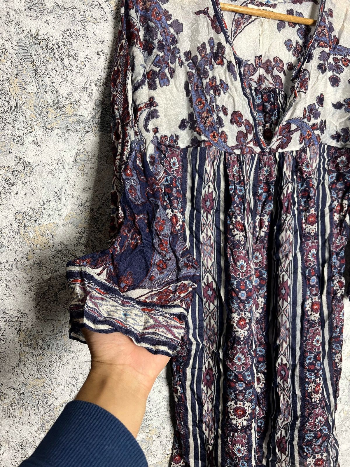 Isabel Marant × Isabel Marant Etoile Isabel Marant Etoile Tresha Paisley Print Tunic Dress Size 3 Size S / US 4 / IT 40 - 5 Thumbnail