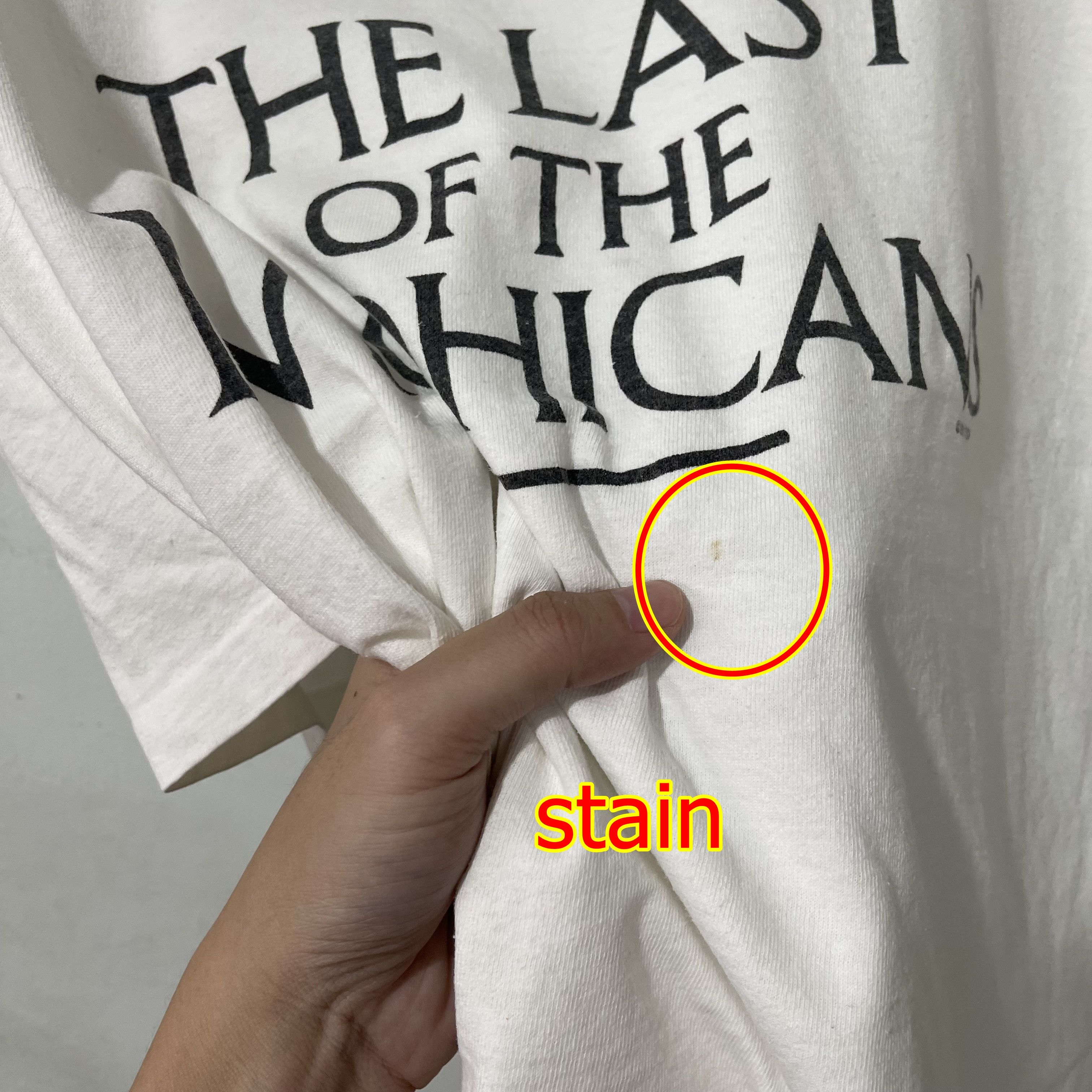 Vintage Vintage 1992 The Last of the Mohicans Crop Tops Size XL / US 12-14 / IT 48-50 - 7 Thumbnail