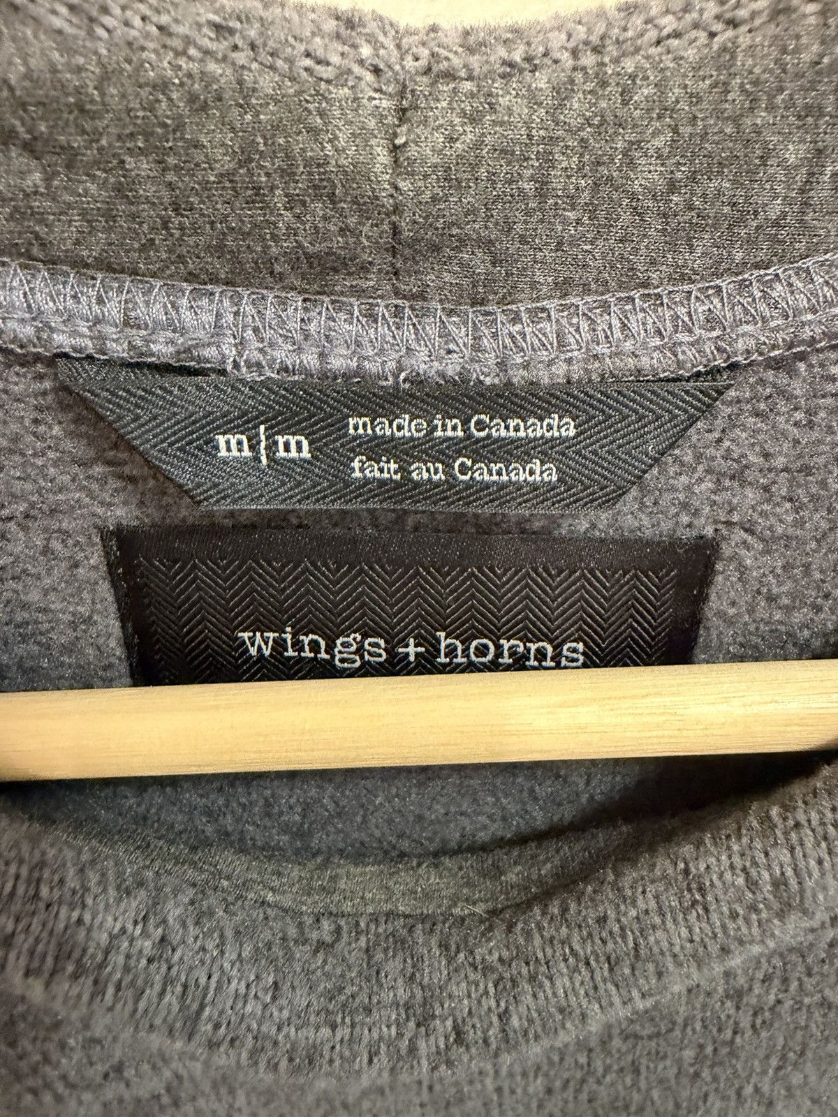 Wings + Horns WINGS + HORNS POLARTEC THERMAL PRO CREWNECK HEATHER CHARCOAL Size US M / EU 48-50 / 2 - 5 Thumbnail