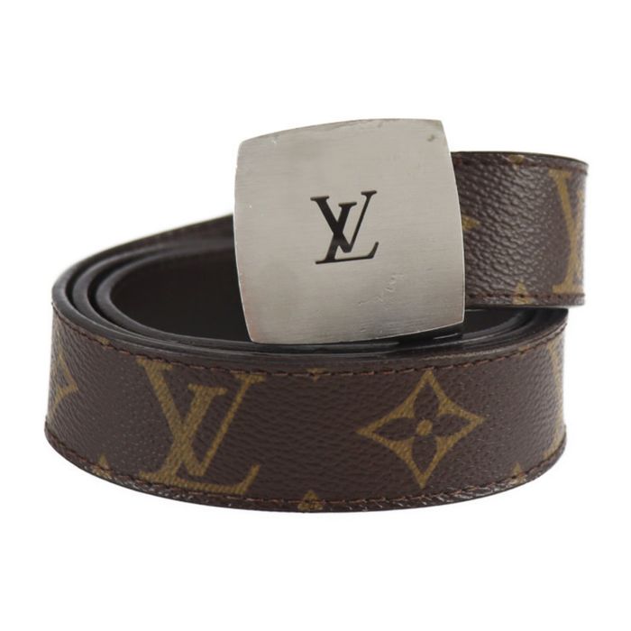 Louis Vuitton LOUIS VUITTON Sun Tulle LV Cut Belt M6888V Notation Size ...