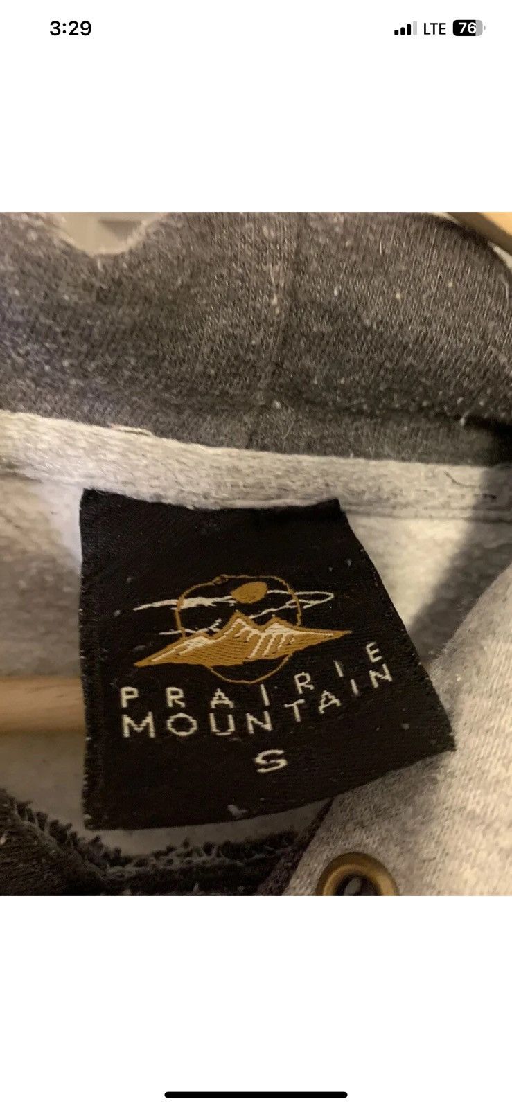 Other Nasa mens sz s hoodie prairie mountain gray pullover Size US S / EU 44-46 / 1 - 2 Thumbnail
