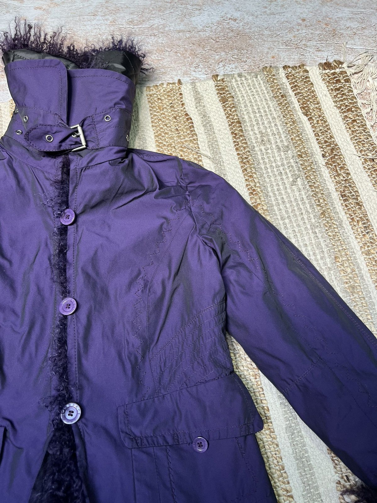 Versace × Versace Jeans Couture Versace Sport vintage aviator jacket with fur details Size M / US 6-8 / IT 42-44 - 7 Thumbnail