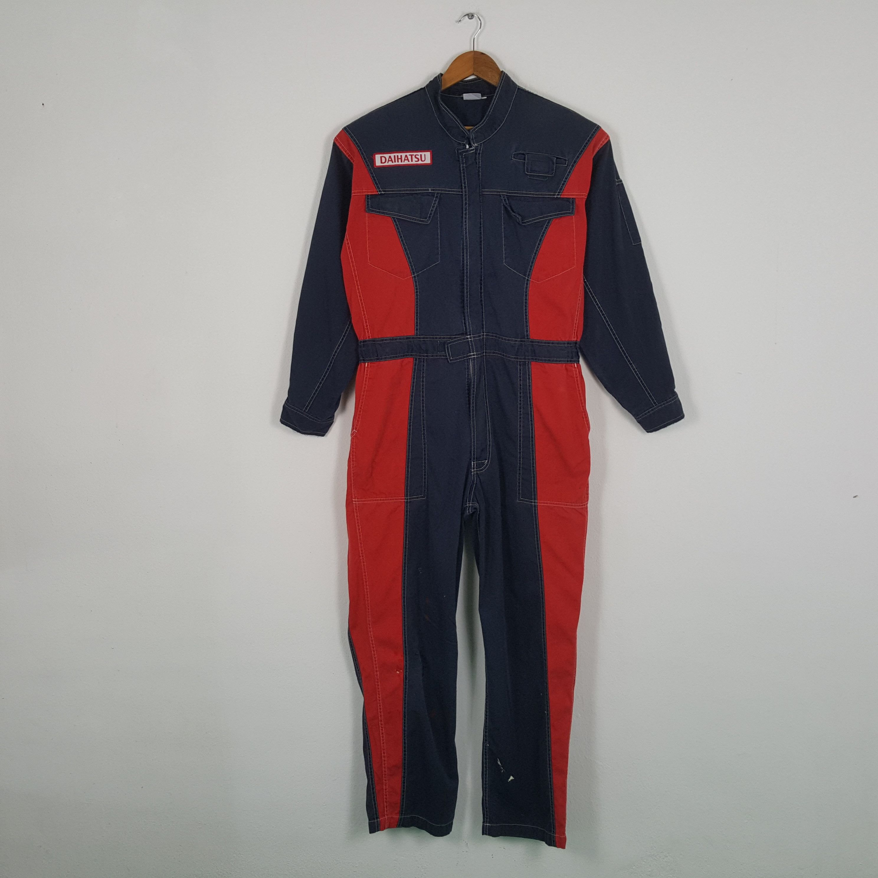 Vintage Vintage DAIHATSU Japanese Motorsports Racing Coverall Jacket Size US XL / EU 56 / 4 - 4 Thumbnail