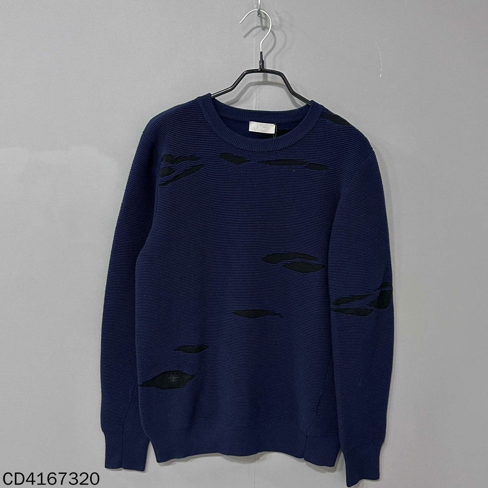 Dior Dior Knit Blue Sweater XS Women Size XS / US 0-2 / IT 36-38 - 1 Thumbnail