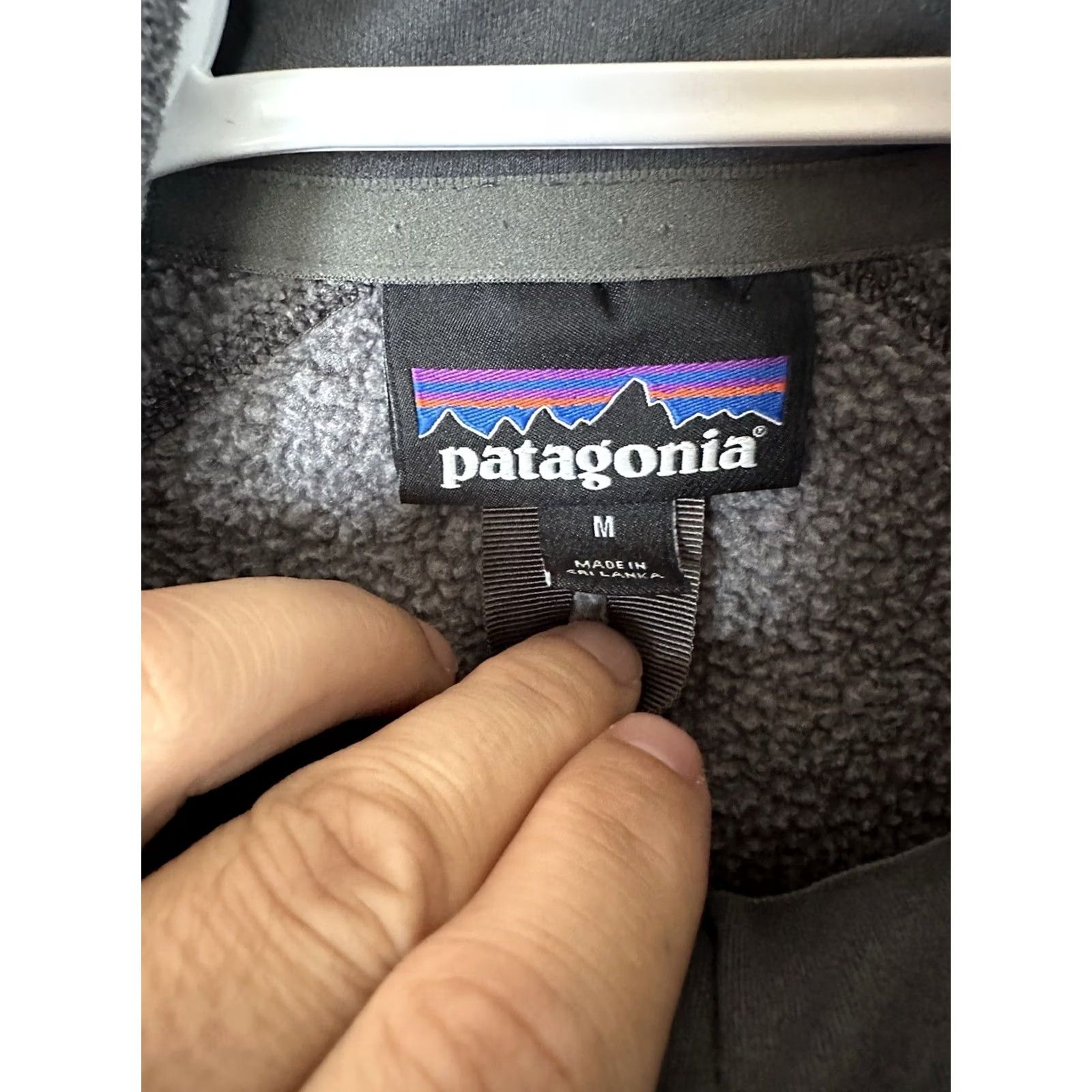 Patagonia VINTAGE Patagonia Fleece Jacket Mens Medium Gray Y2K Full Zipper Sweater USA Size US M / EU 48-50 / 2 - 4 Thumbnail