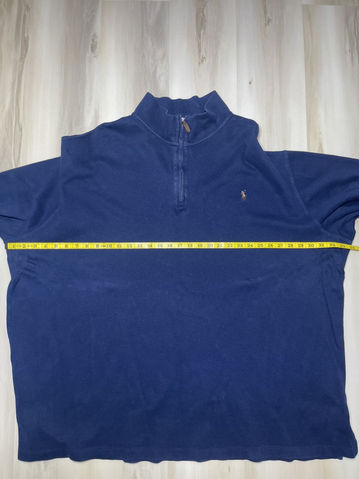 Polo Ralph Lauren Polo Ralph Lauren 4XLT Estate Rib Quarter Zip Big & Tall Size US XXL / EU 58 / 5 - 6 Thumbnail