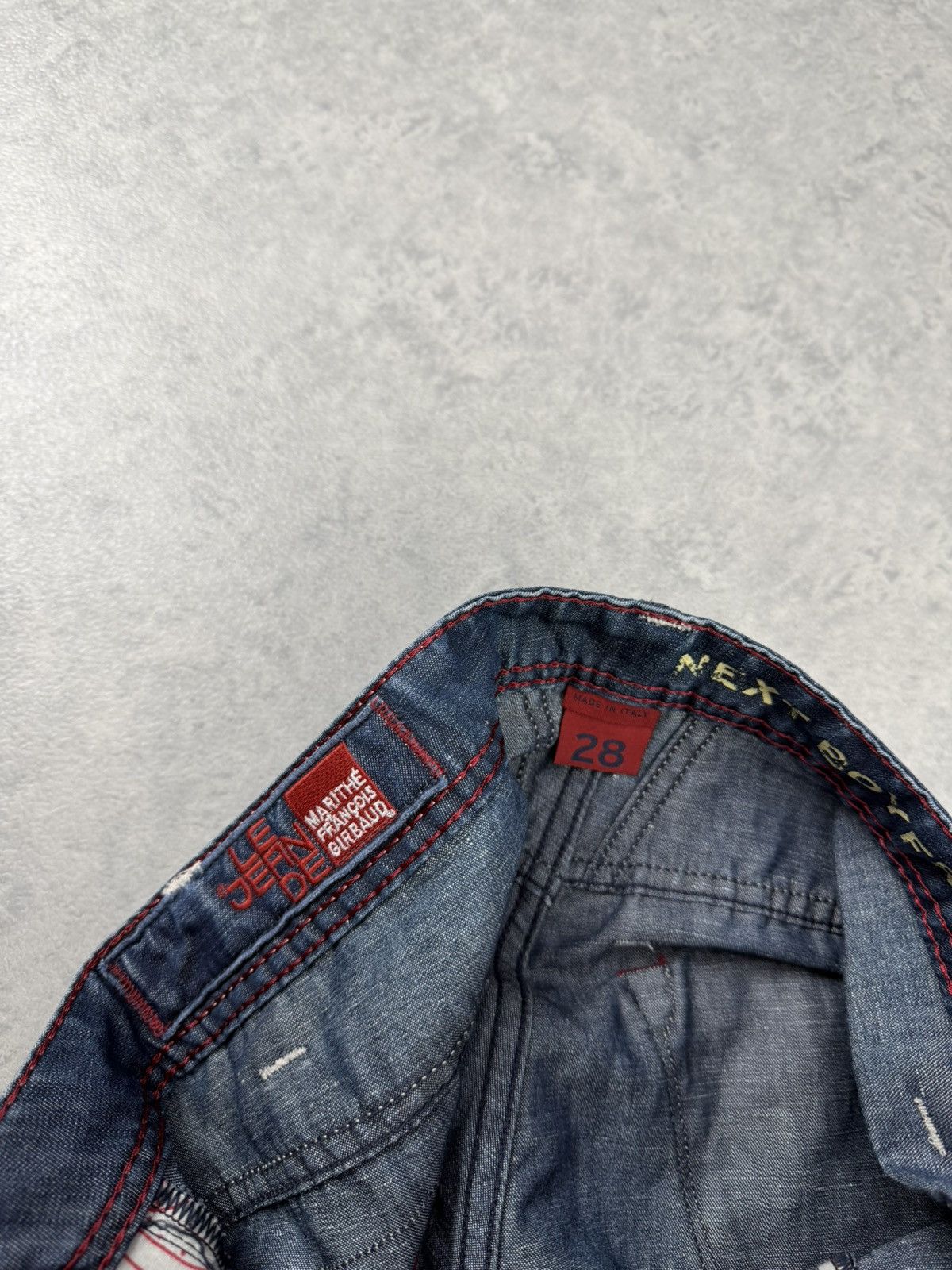 Marithe + Francois Girbaud Marithe Francois Girbaud Next Boyfriend Jeans Womens 28 Size 28" / US 6 / IT 42 - 7 Thumbnail
