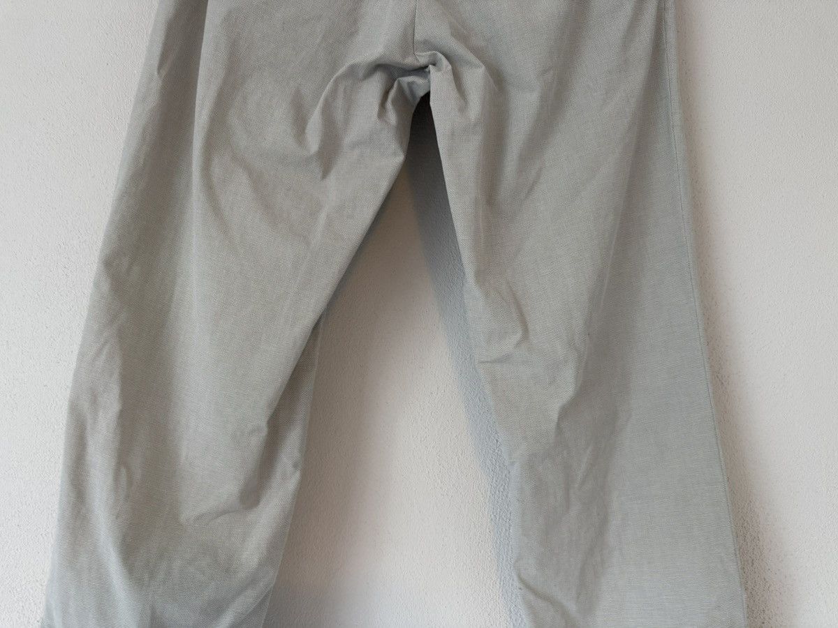 Maison Margiela Slim Fit Light Grey Cotton Trousers Size US 34 / EU 50 - 8 Thumbnail