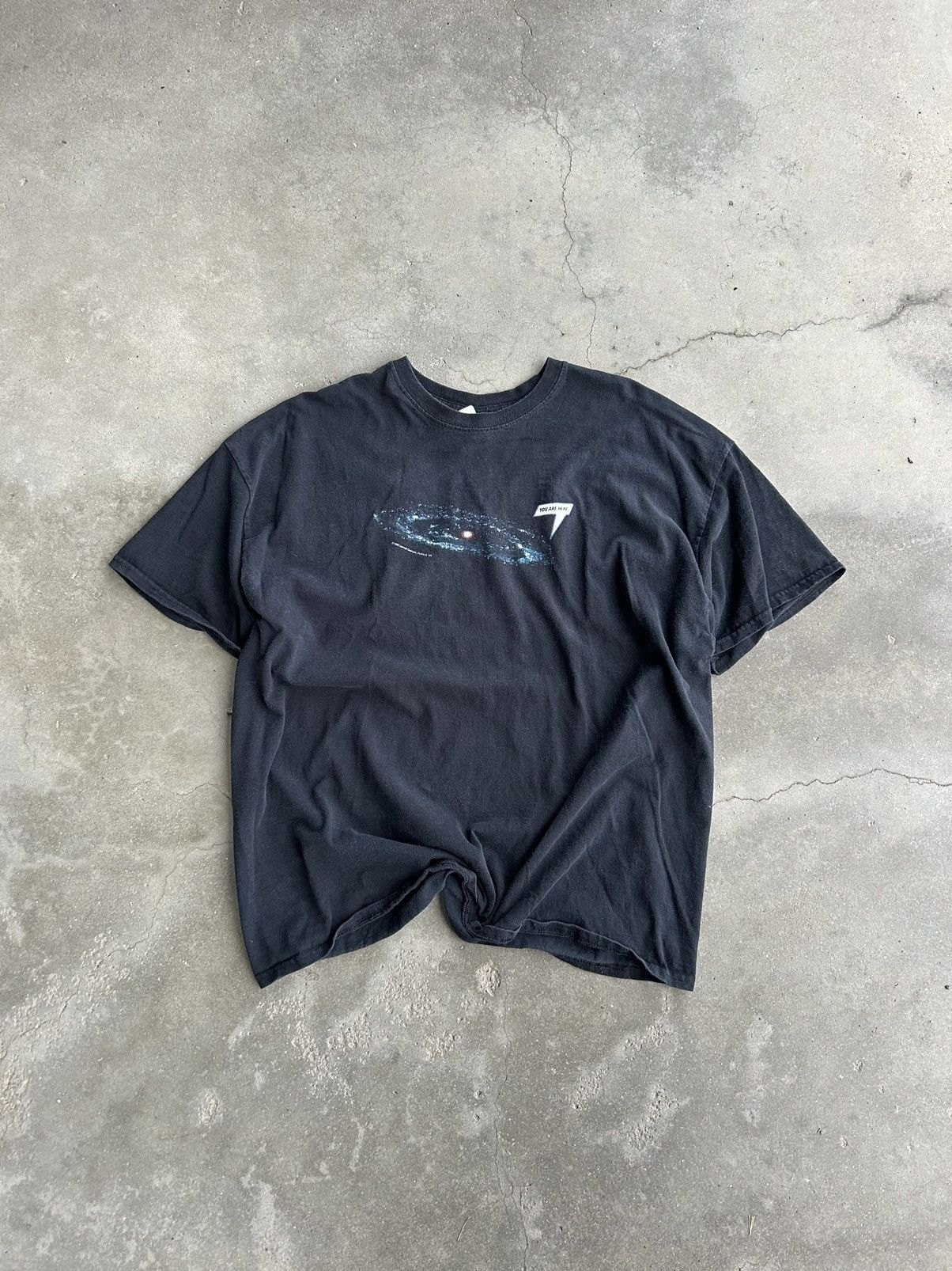 Vintage Vintage 1980s Think Geek Galaxy Shirt Size US XL / EU 56 / 4 - 1 Thumbnail