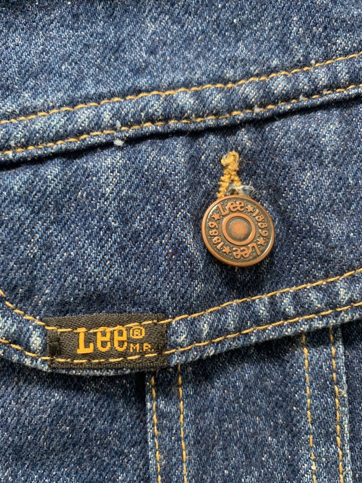 Lee Rare Vintage Lee Jacket Sleeveless Made In USA Size US M / EU 48-50 / 2 - 12 Thumbnail