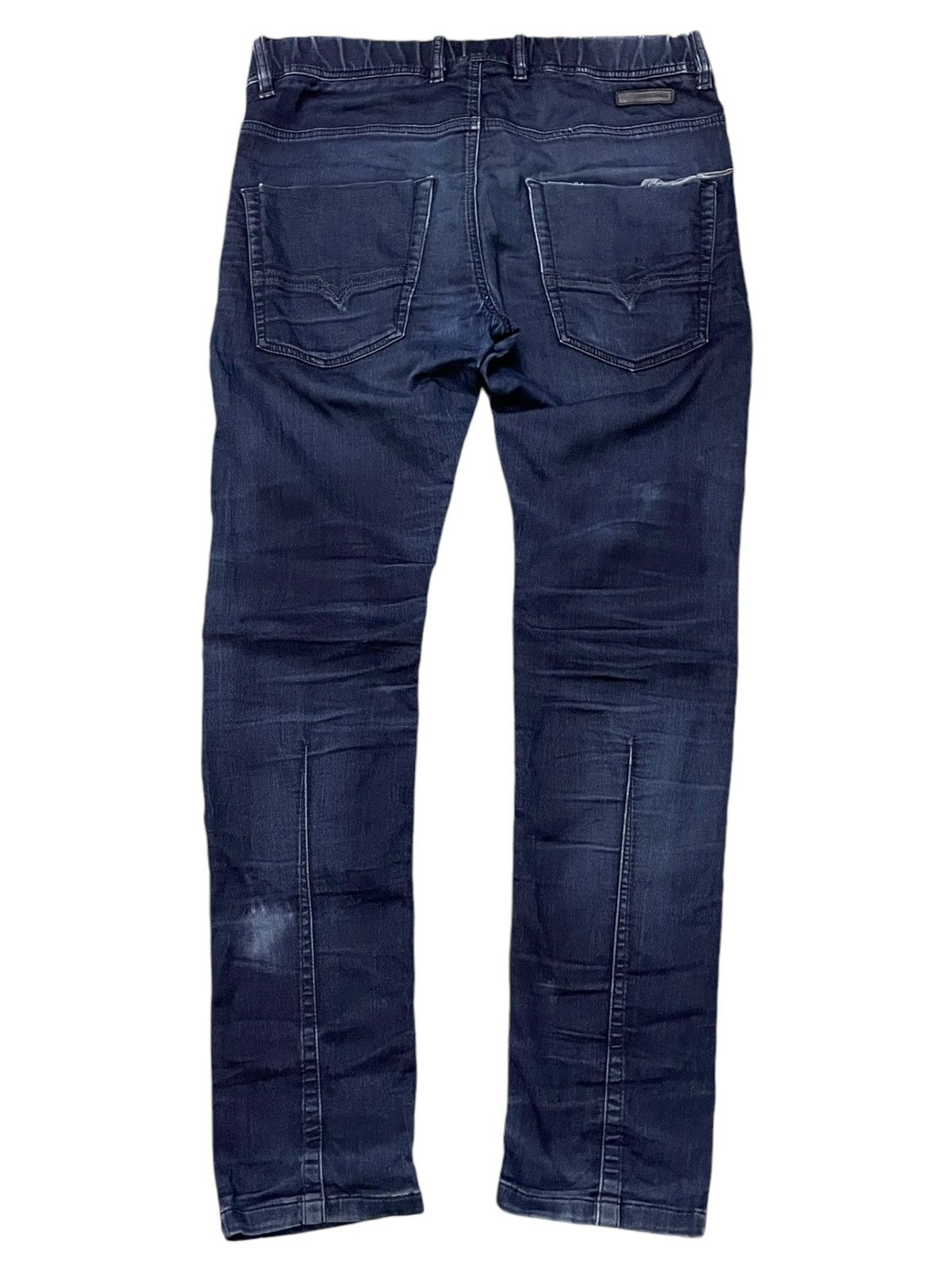 Diesel × Diesel Black Gold Diesel Krooley Croosbreed Denim Sweatpants Size US 32 / EU 48 - 2 Thumbnail