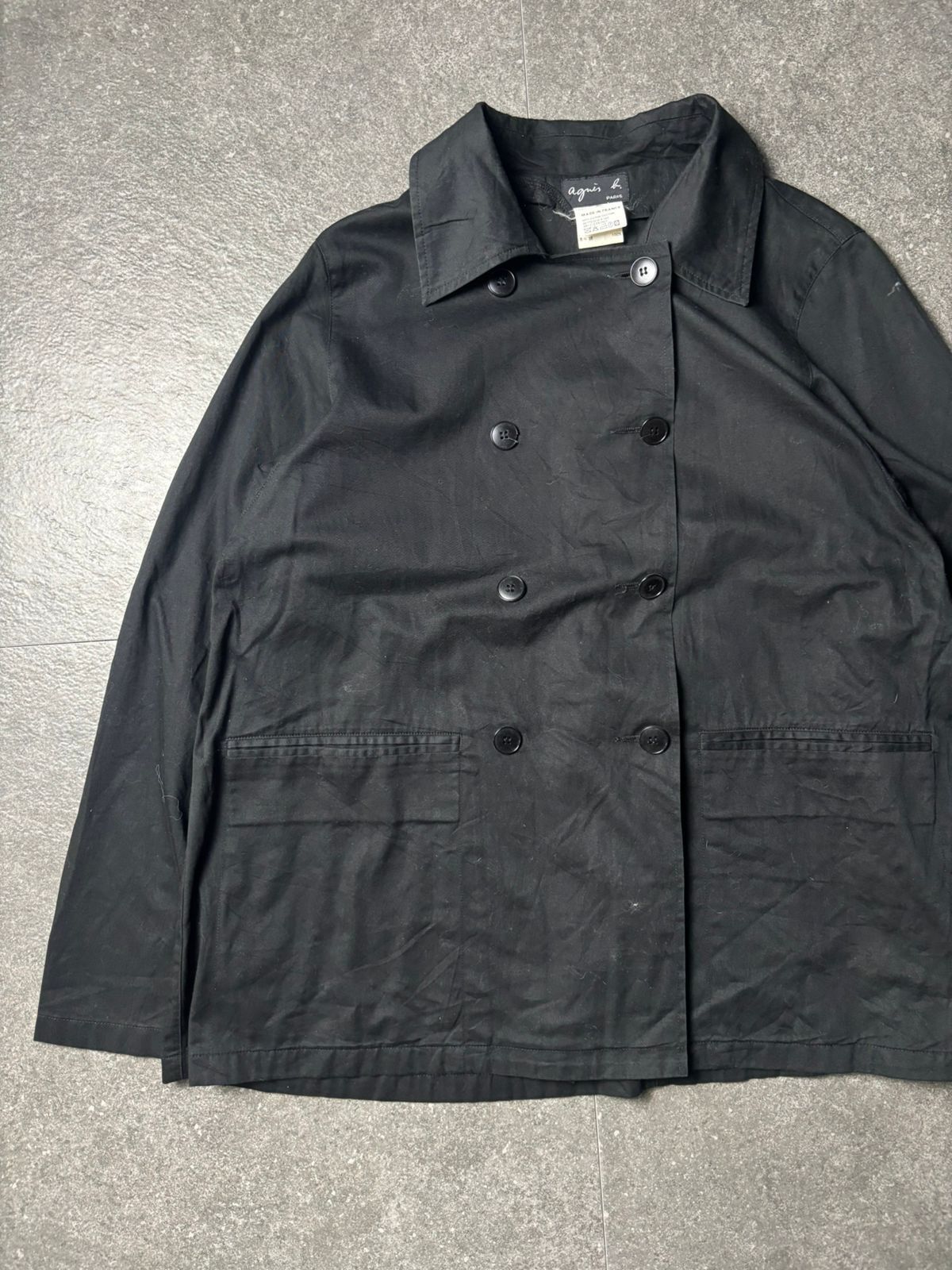 agnes b. 1990s Agnes B Double Breasted Jacket Size M / US 6-8 / IT 42-44 - 2 Thumbnail