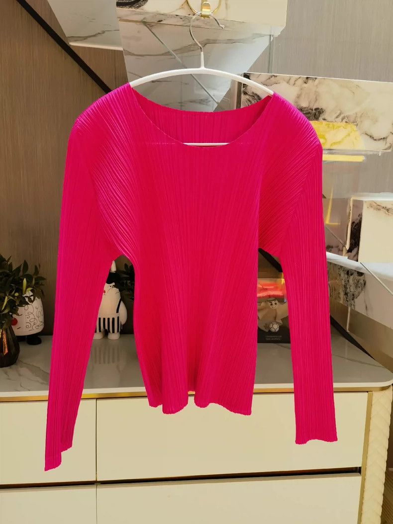 Issey Miyake issey miyake size:3 Rose-red top 2505-Nextarrow Size XXS / US 00 / IT 34 - 1 Thumbnail