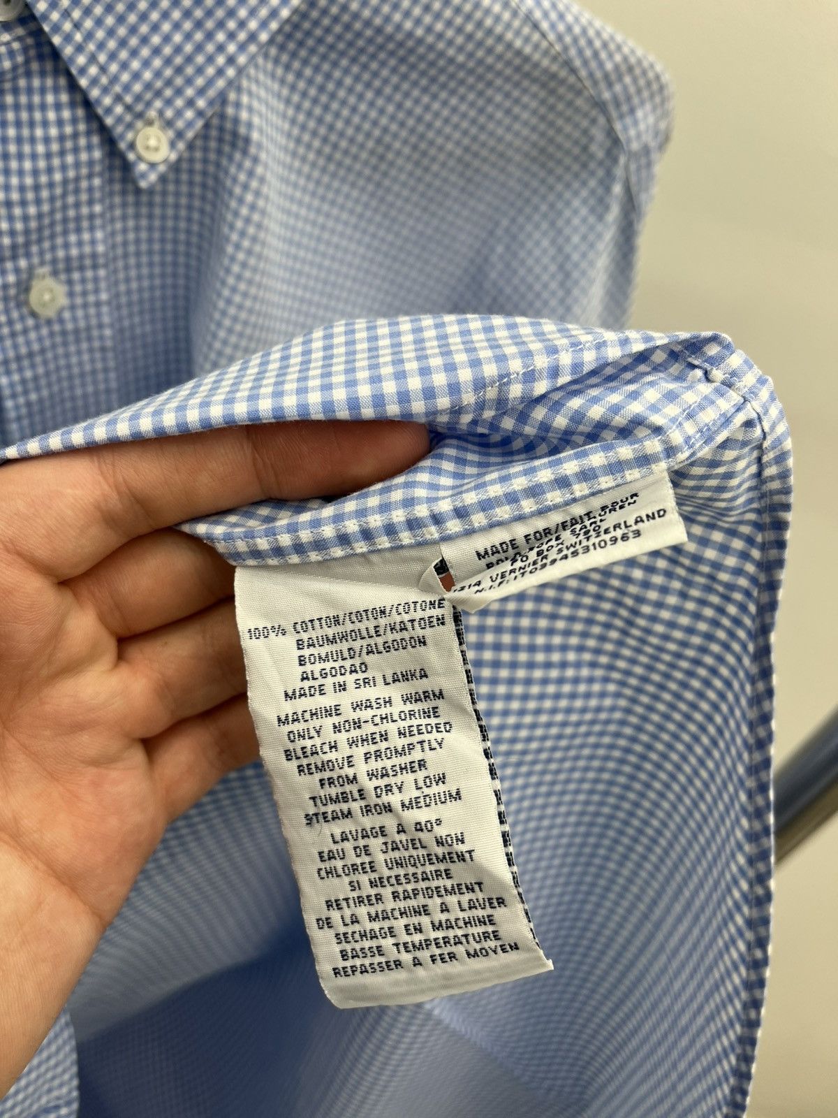 Polo Ralph Lauren Vintage Polo Ralph Lauren Check Oxford Cotton Shirt Size US L / EU 52-54 / 3 - 6 Thumbnail