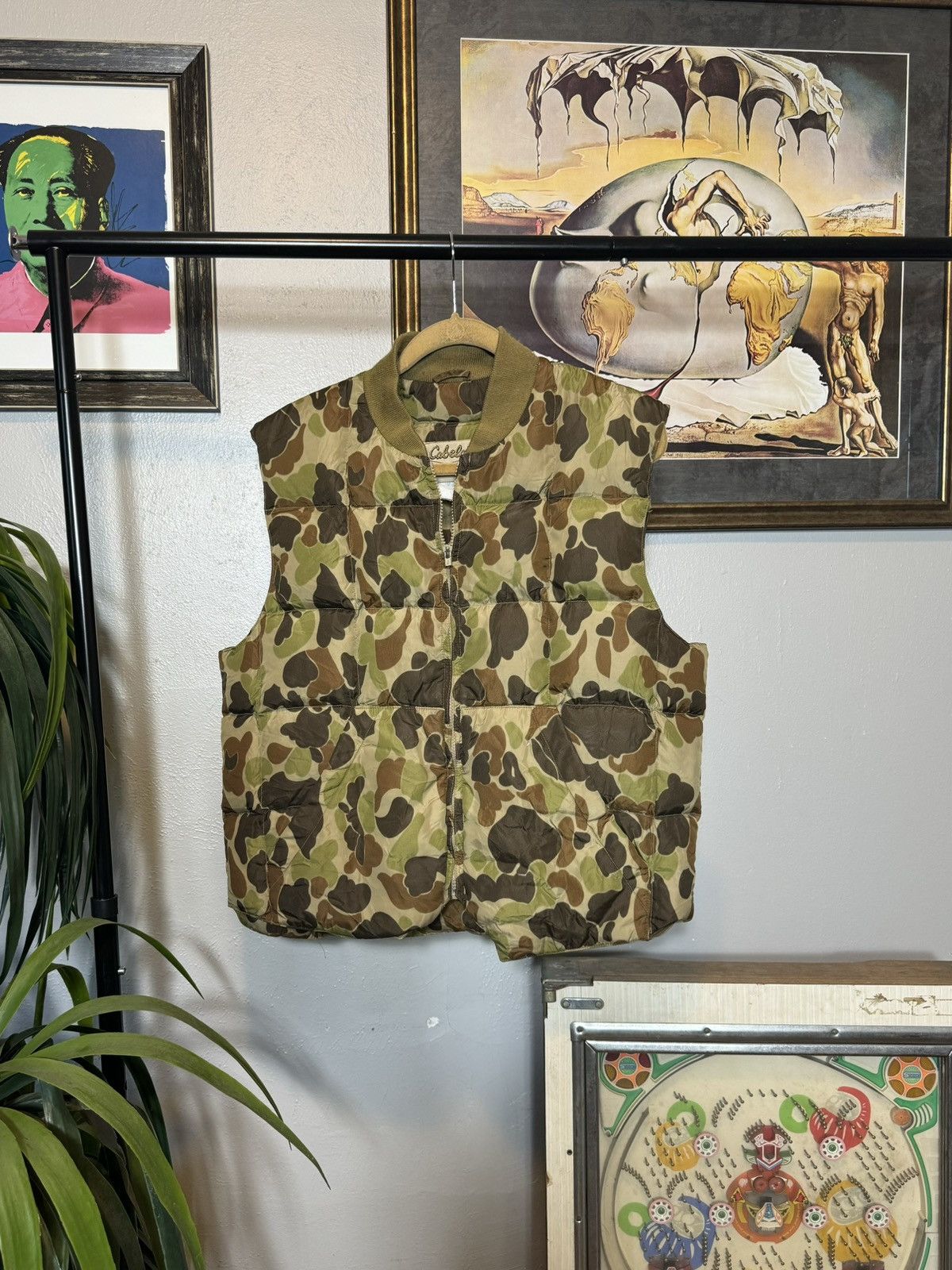 Vintage Vintage Camo Vest Size US L / EU 52-54 / 3 - 1 Thumbnail