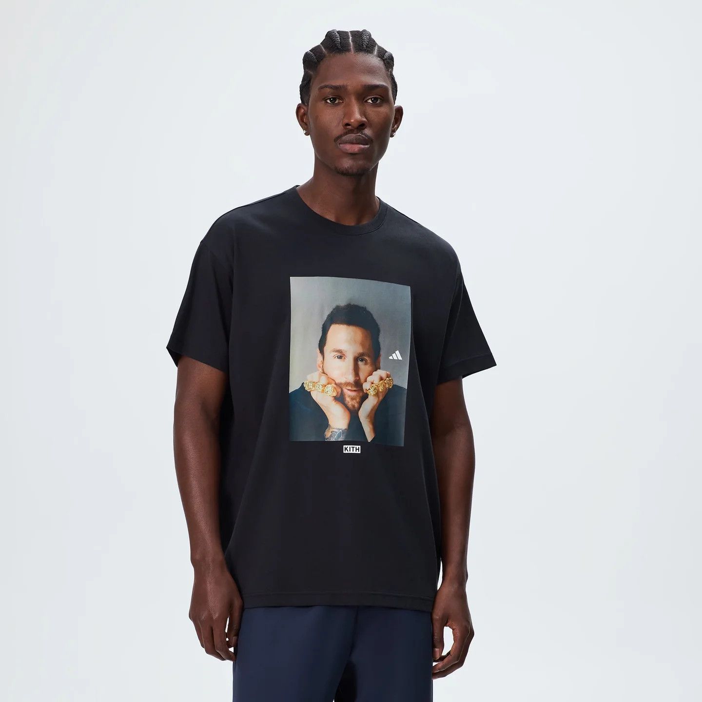 Kith Kith & Messi for adidas Football Graphic Tee Size US L / EU 52-54 / 3 - 5 Thumbnail