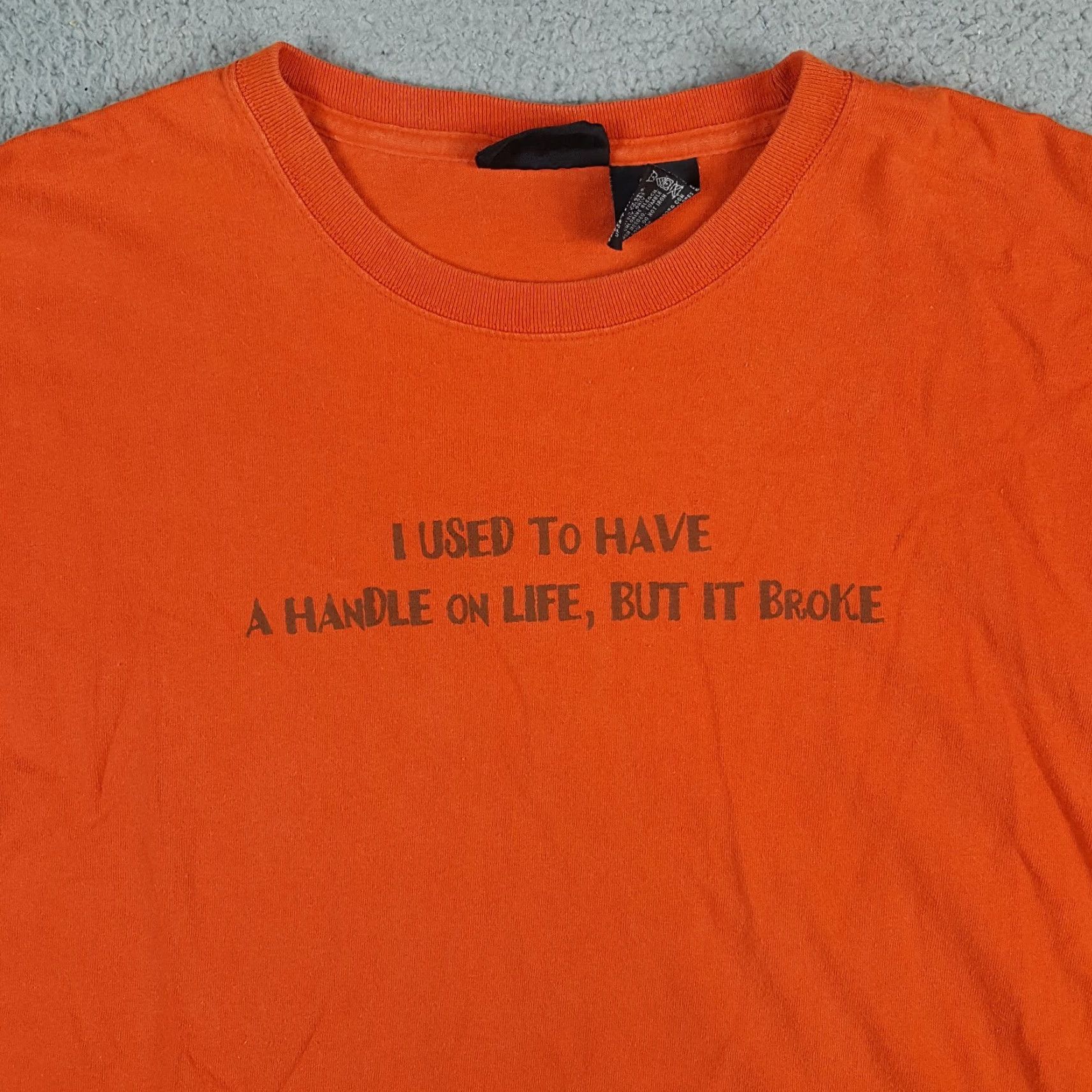 Vintage VINTAGE Had A Handle On Life Nike-style? (Oops) Size US L / EU 52-54 / 3 - 2 Thumbnail