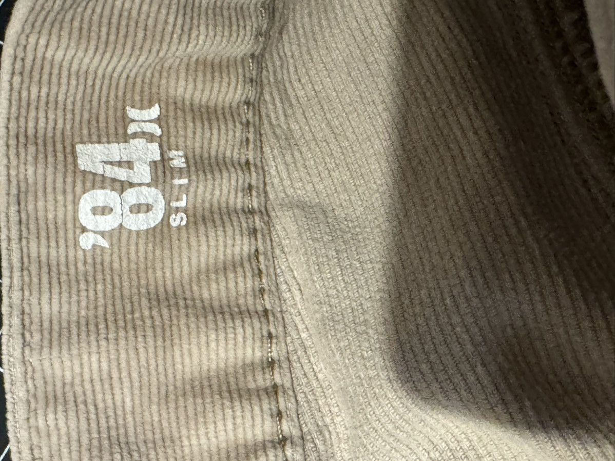 Hurley Hurley Beige Corduroy Straight Leg Light Tan Pants 2000s Y2k Size US 30 / EU 46 - 19 Thumbnail