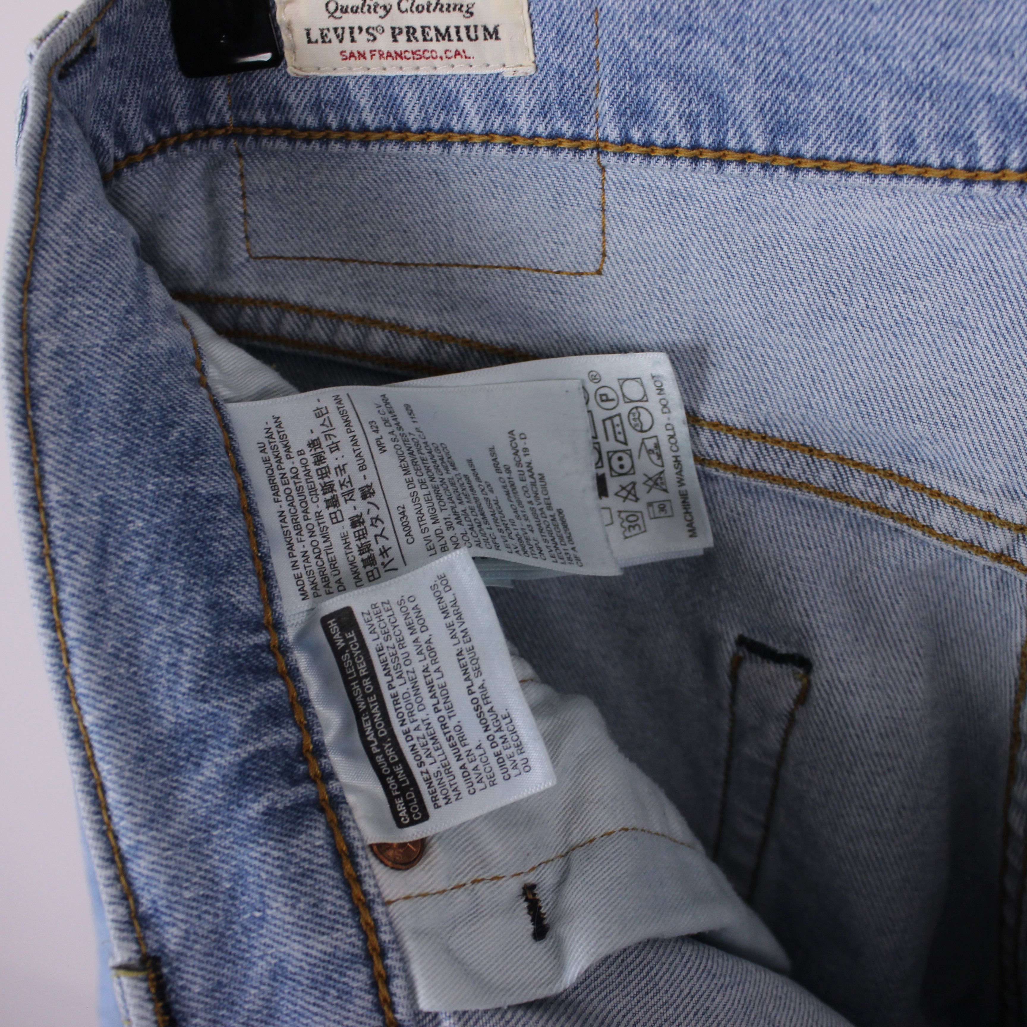Levi's Levi's Made & Crafted lot 511 W30 L32 heavy denim Size US 30 / EU 46 - 7 Thumbnail