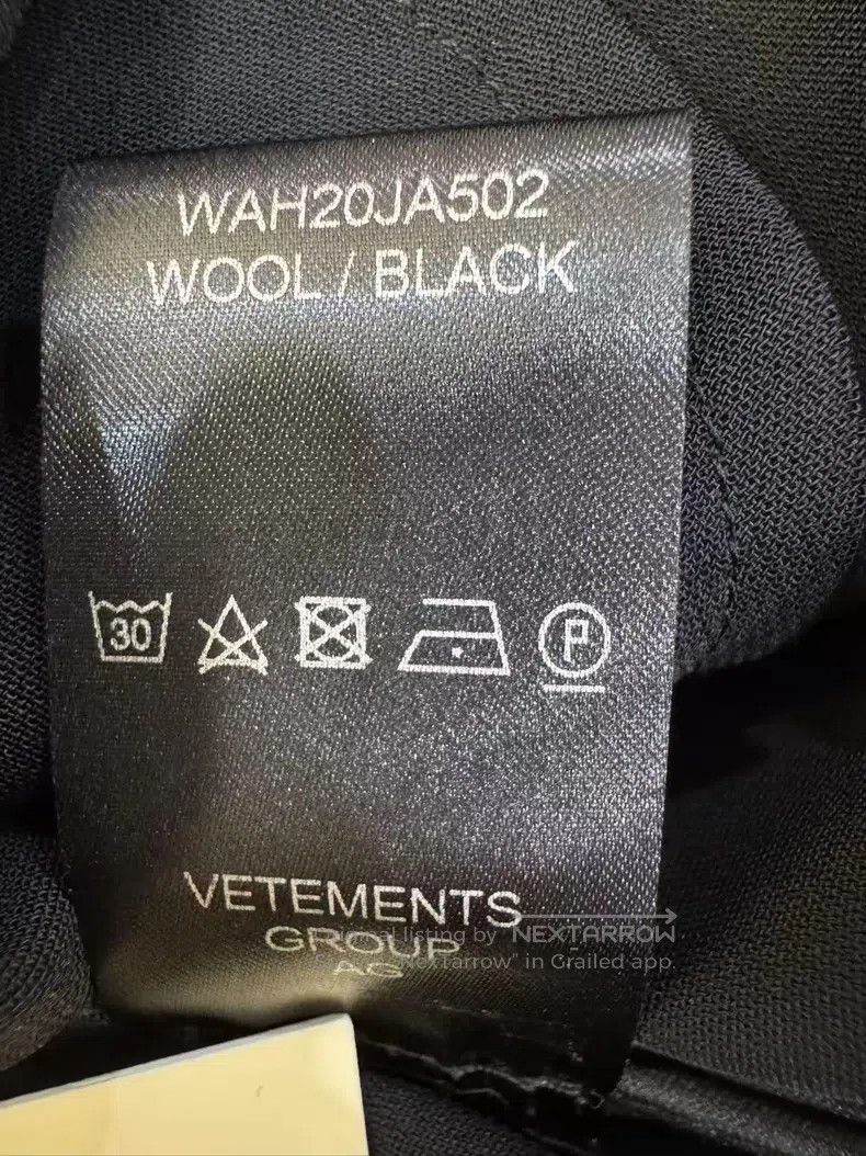 Vetements VETEMENTS Black Long Trench Coat Size US XS / EU 42 / 0 - 7 Thumbnail