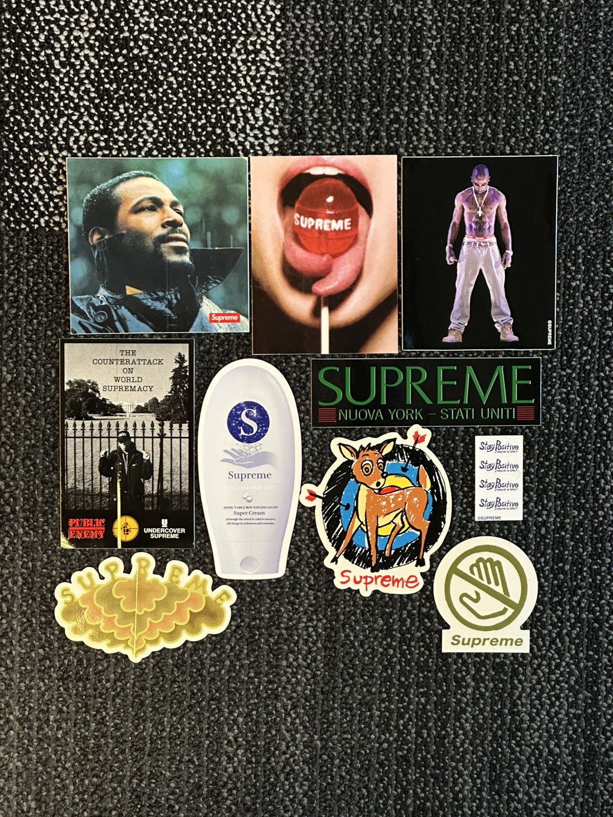 10x Supreme Stickers Lot