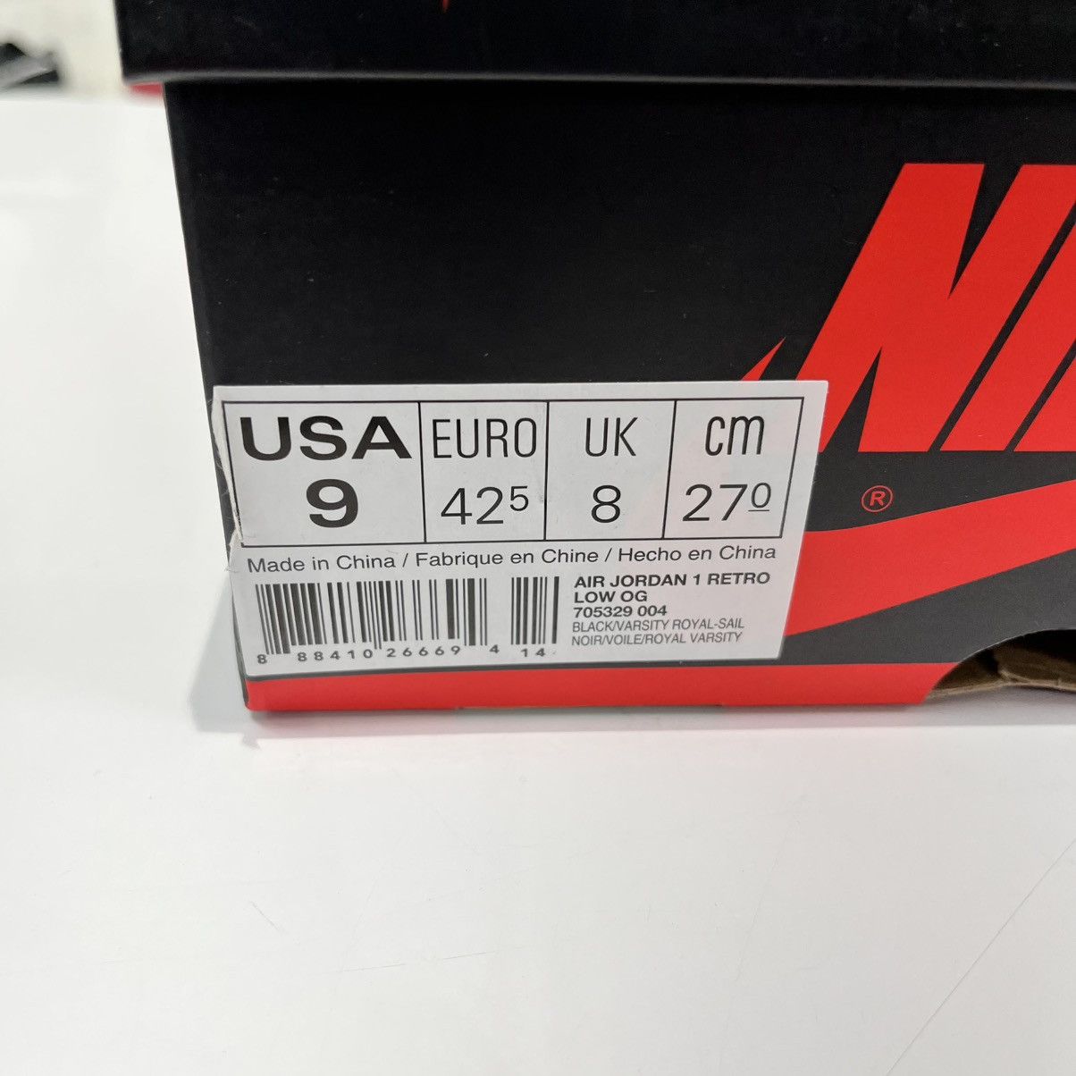 Nike Air Jordan 1 Retro Low Royal (2015) Size US 9 / EU 42 - 14 Thumbnail