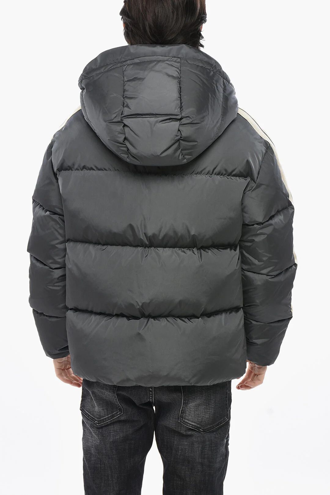Palm Angels og1mm0326 Nylon Puffer Jacket in Black Size US S / EU 44-46 / 1 - 2 Thumbnail