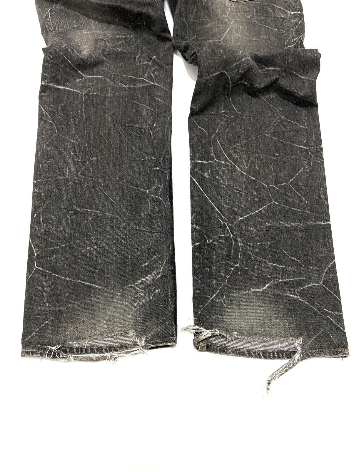 Other Nylaus Double Waist Distressed Denim Size US 34 / EU 50 - 6 Thumbnail