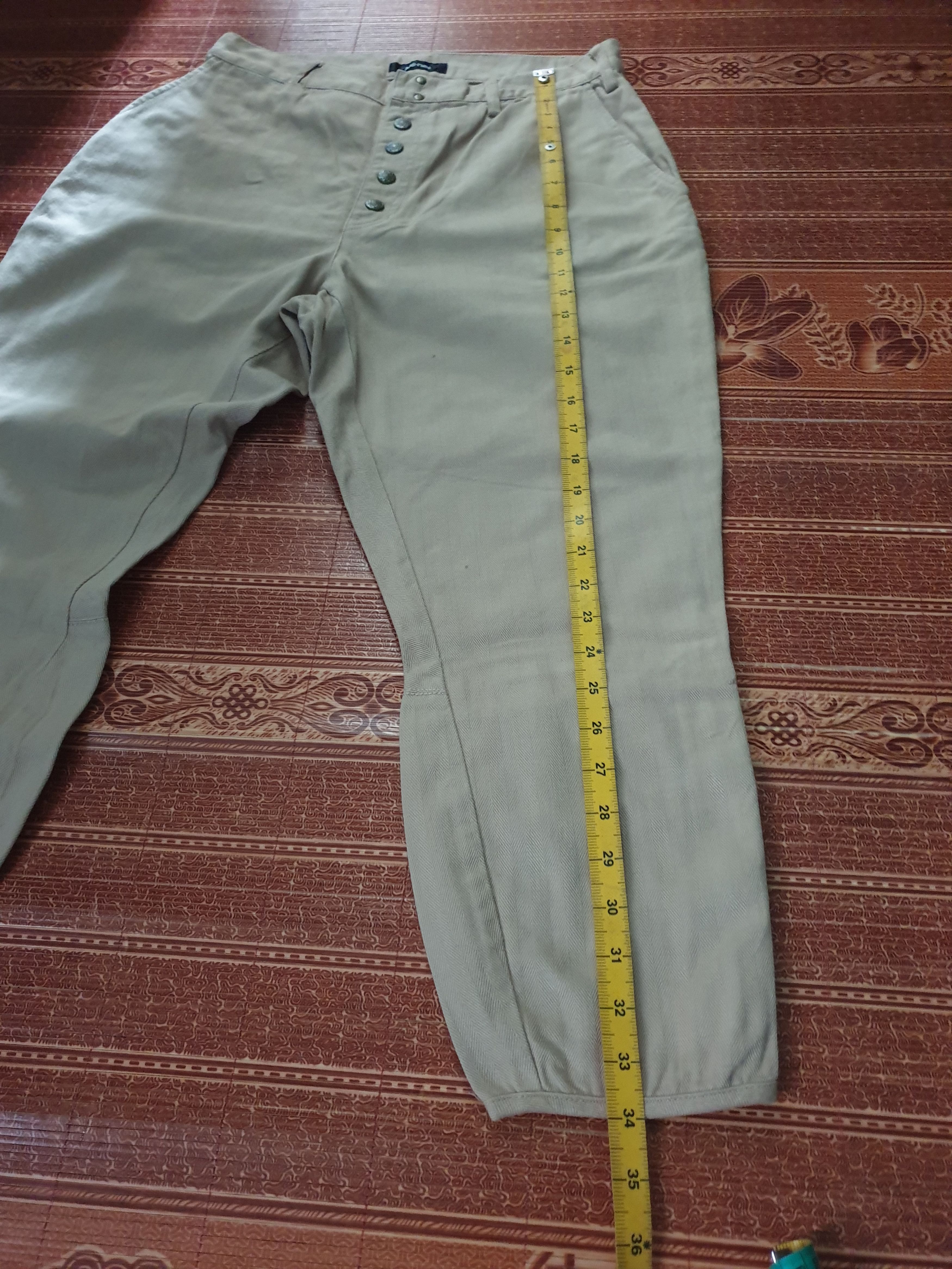 Issey Miyake 💥Ne-net ex former Issey miyake Japanese 3 Quater Pant Size US 31 - 13 Thumbnail