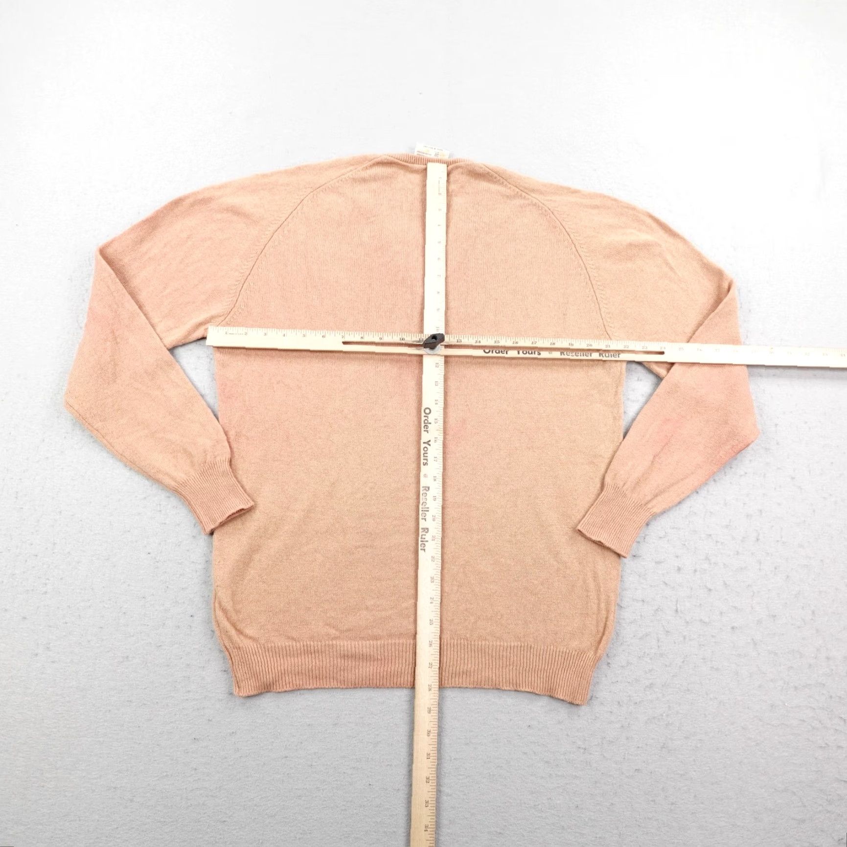 Vintage VINTAGE Romanes & Paterson Sweater Mens XL Beige Wool Knit V-Neck Tight-Knit Fisherman Scotland Men Size US XL / EU 56 / 4 - 7 Thumbnail