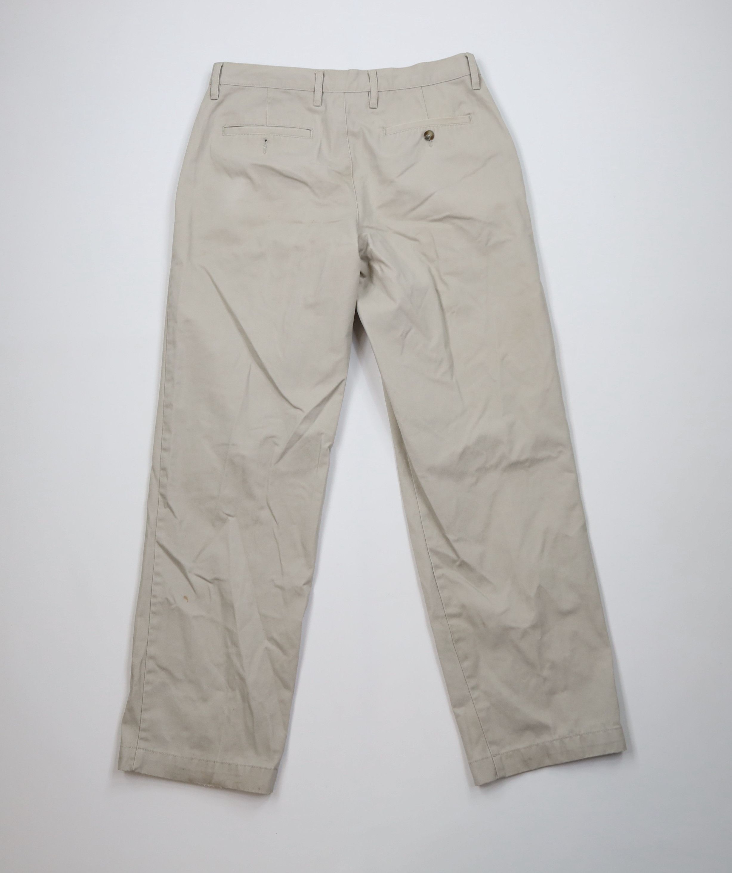 Vintage Vintage 90s Streetwear Wide Leg Chino Pants Khaki Beige Size US 32 / EU 48 - 10 Thumbnail