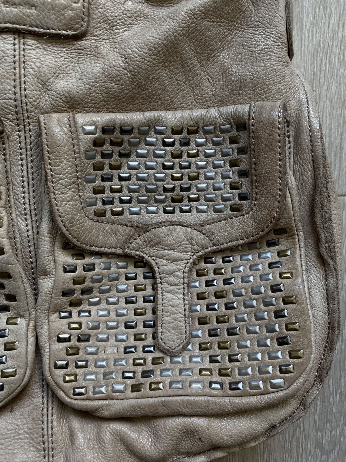 LIEBESKIND BERLIN BALENCIAGA CITY BAG STYLE LEATHER AVANT GARDE Size ONE SIZE - 4 Thumbnail