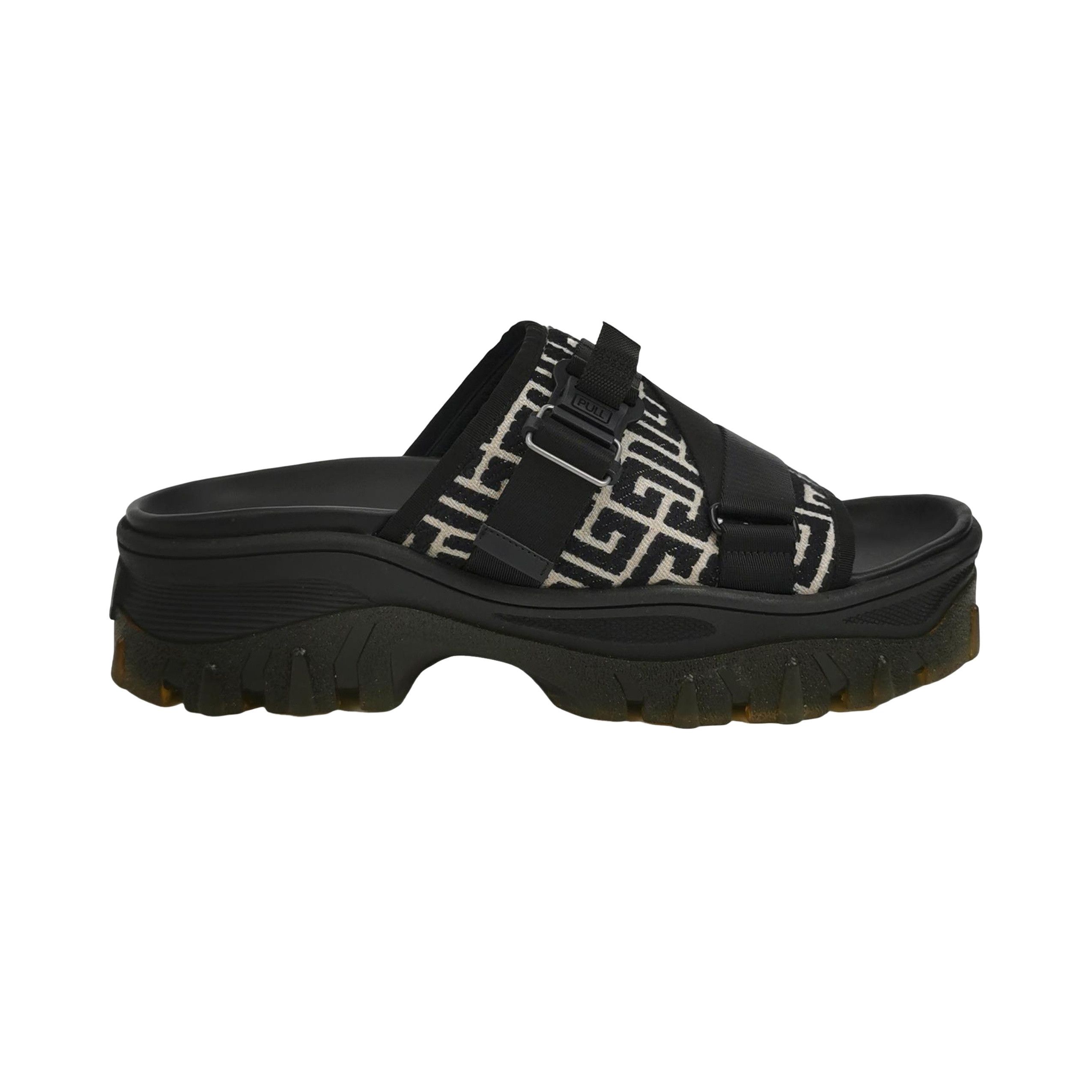 Balmain Balmain Monogram Buckle Sandals 44 Size US 11 / EU 44 - 1 Thumbnail