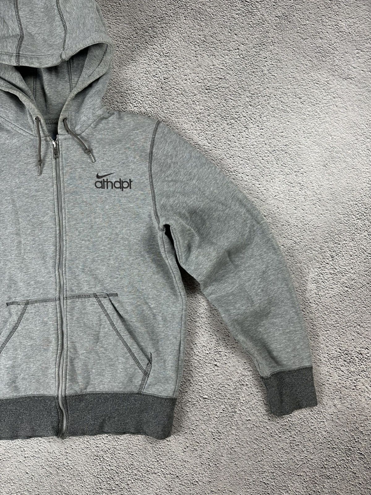Nike Vintage Nike Full Zip Hoodie ATHDPT Y2K Sportwear Style Size US S / EU 44-46 / 1 - 4 Thumbnail