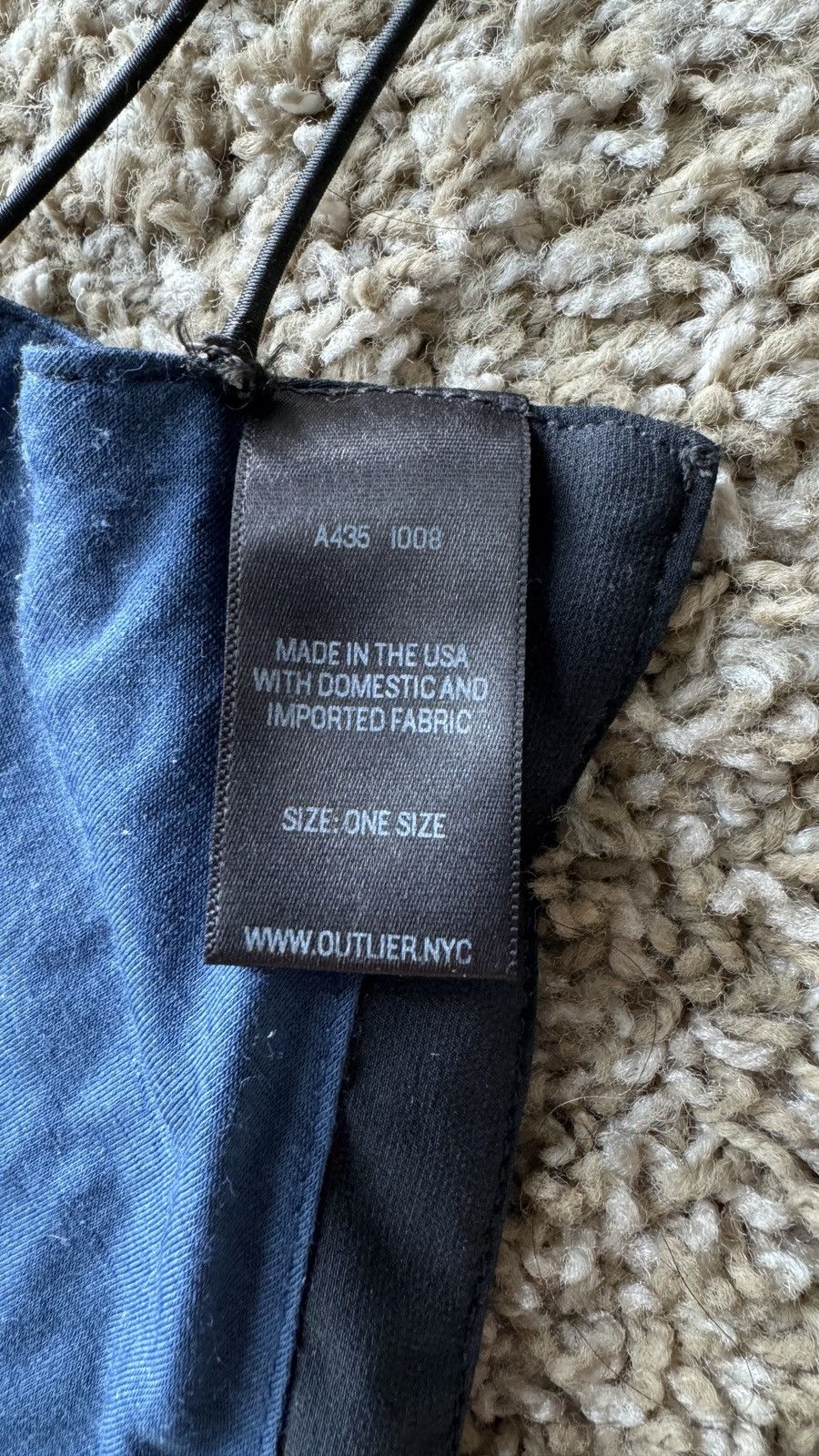 Outlier Alphacharge Merino Bandana Size ONE SIZE - 4 Thumbnail