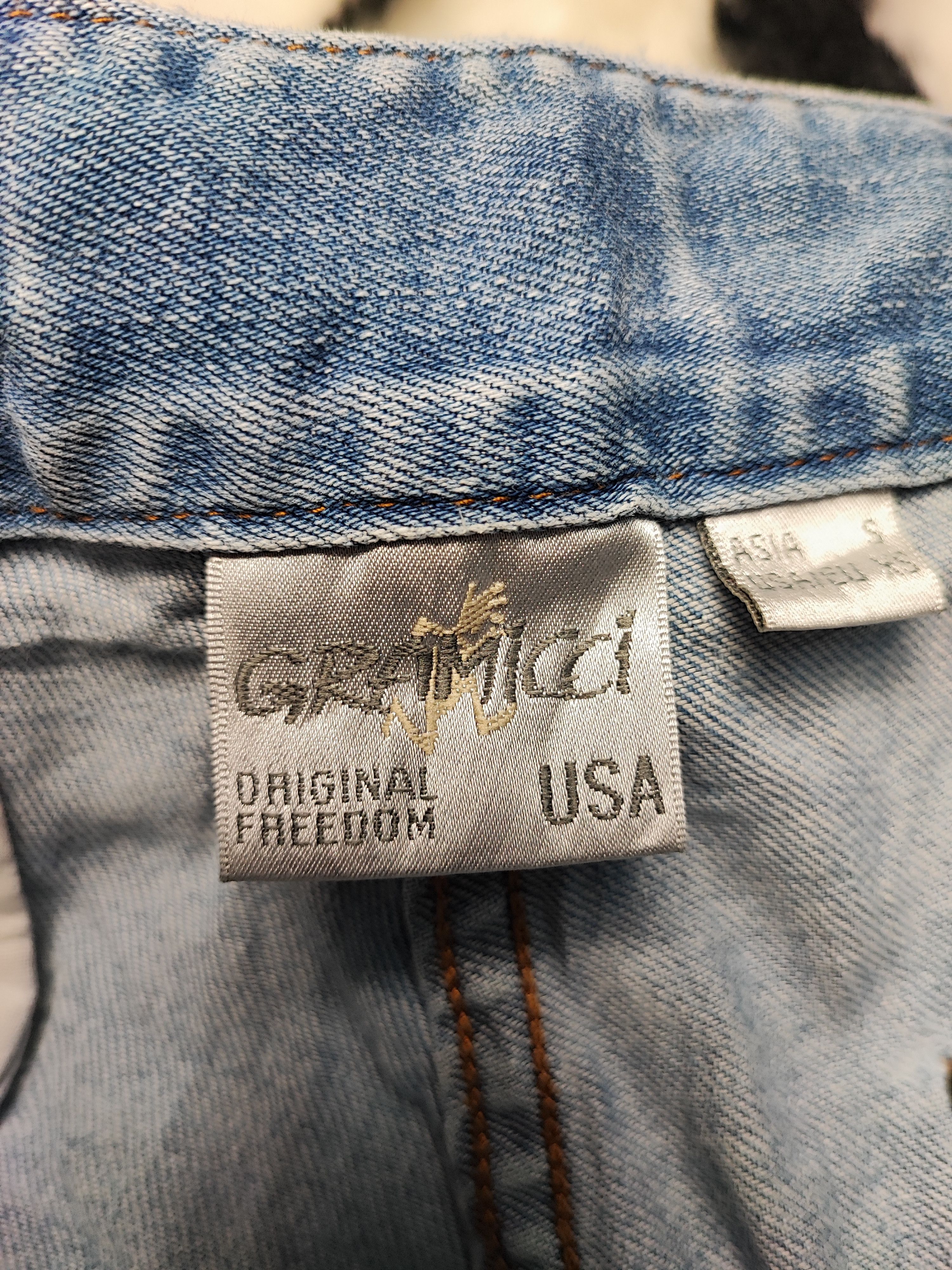 Gramicci Skinny Distressed Denim by Gramicci Size US 31 - 17 Thumbnail