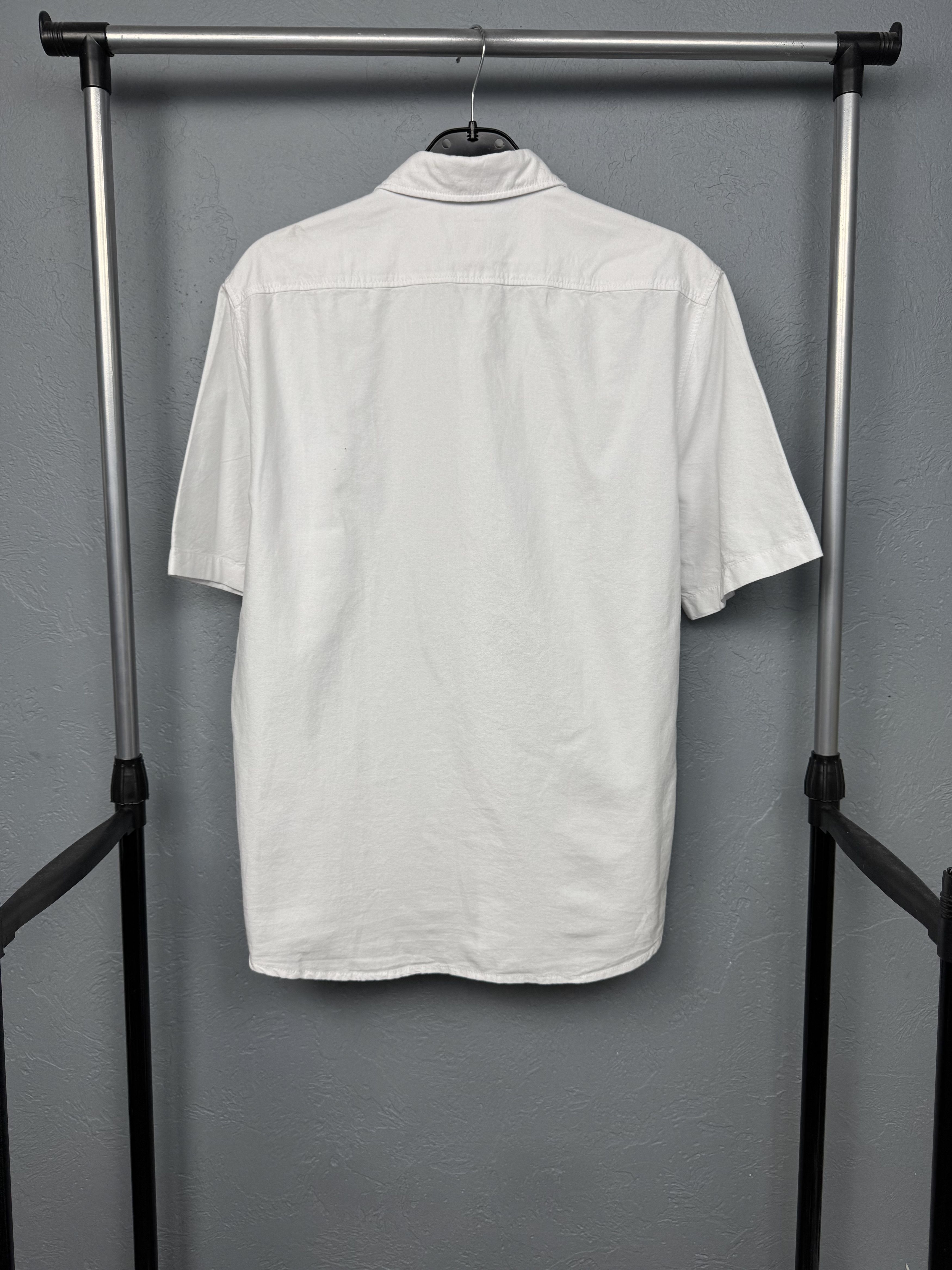 Hugo Boss Hugo Boss Mens White Short Sleeve Shirt Size US L / EU 52-54 / 3 - 9 Thumbnail