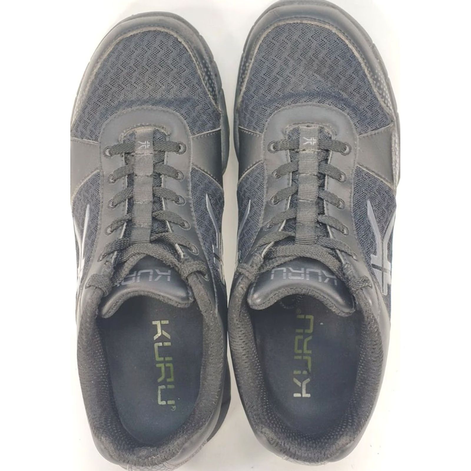 Vintage Kuru Quantum Men's Sneaker Black Athletic 10M Cushioned Super Support Comfort Arch Rubber Sole Walking Outdoor Sports Size US 10 / EU 43 - 6 Thumbnail