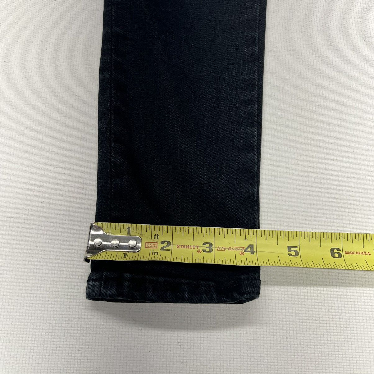 Frame Frame Jeans Black Le One Skinny Denim Stretch Larsen Dark Size 24" / US 00 / IT 34 - 16 Thumbnail