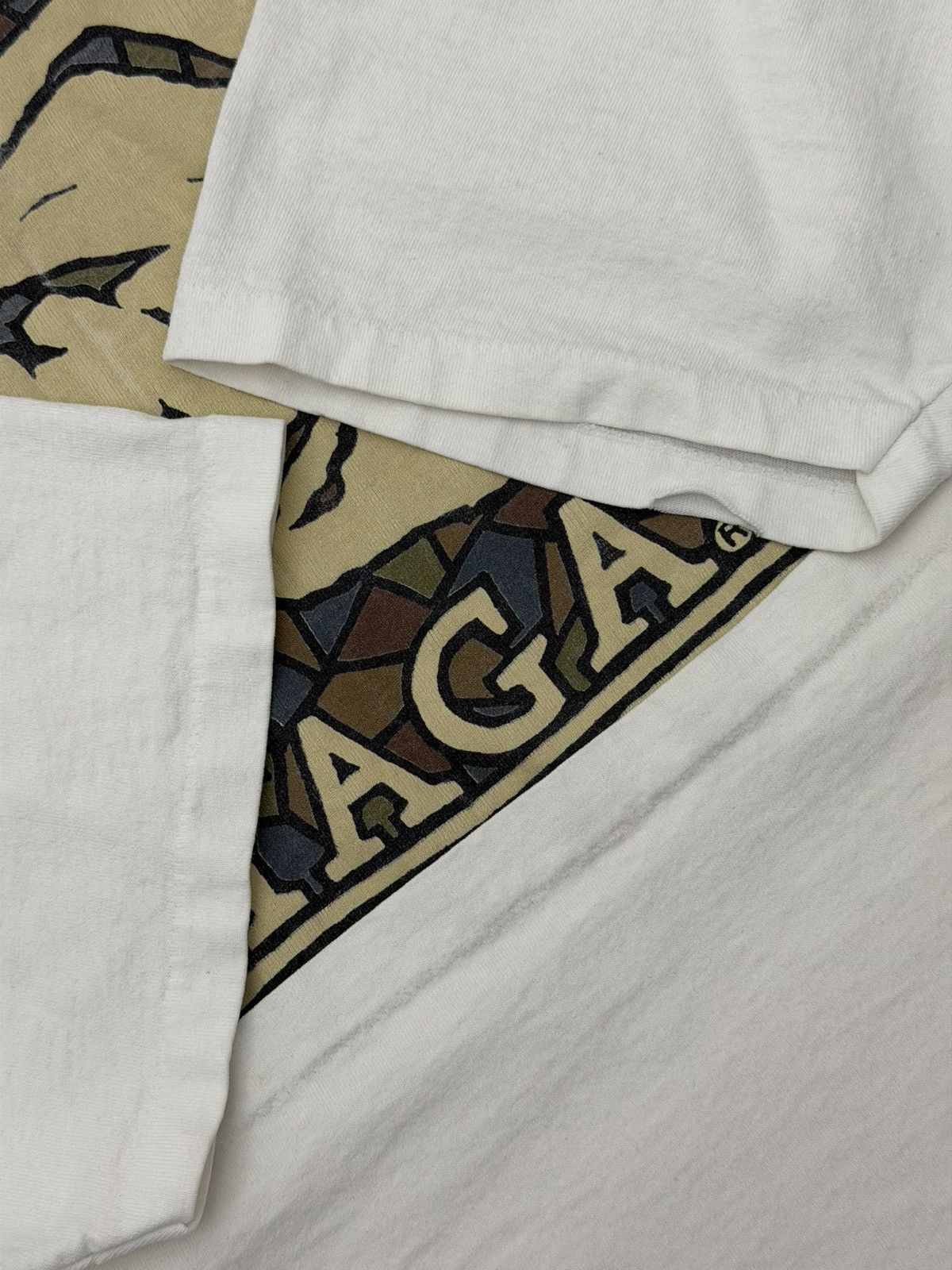 Vintage Vintage 90s Yaga Tshirt Single Stitch Rasta Surf Skate XL Size US XL / EU 56 / 4 - 8 Thumbnail