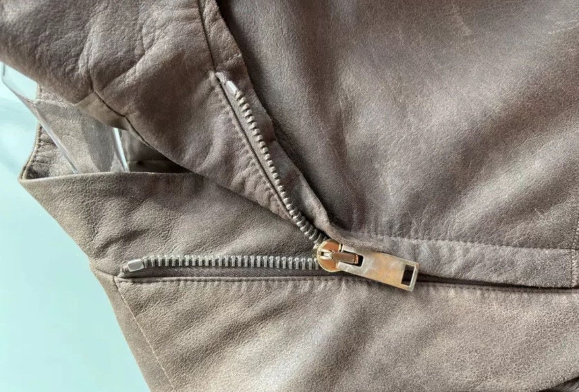 Rick Owens Rick Owens Fall 13 Earth Color Wasteland leather jacket Size US M / EU 48-50 / 2 - 7 Thumbnail