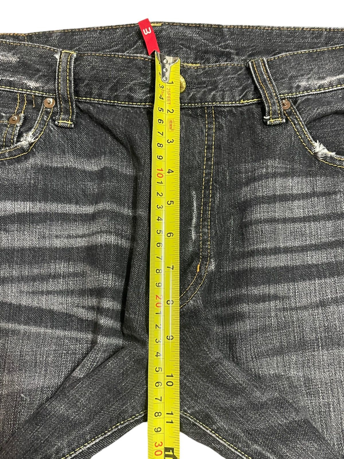 Uniqlo Vintage Japanese Uniqlo Faded Wash Style Loose Jeans Size US 36 / EU 52 - 15 Thumbnail