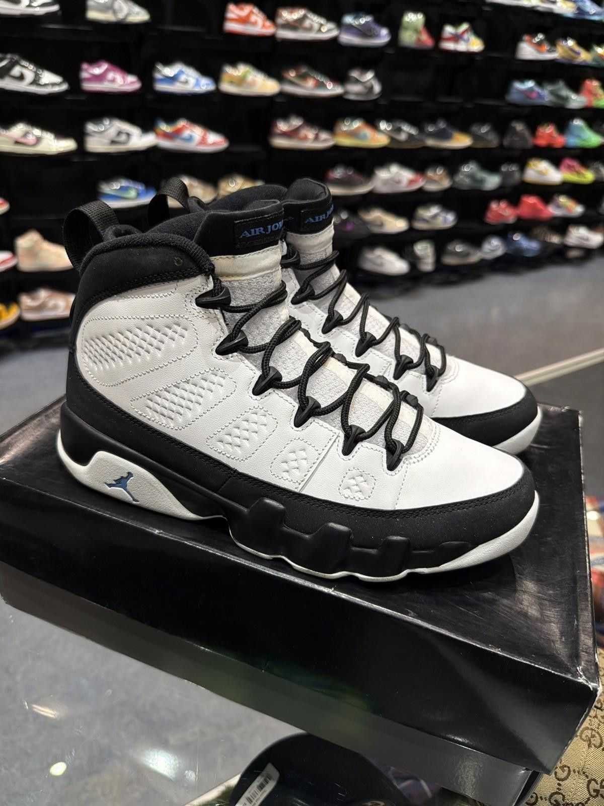 Jordan Brand Size 8.5 - Jordan 9 Retro University Blue 2020 CT8019 140 Size US 8.5 / EU 41-42 - 4 Thumbnail
