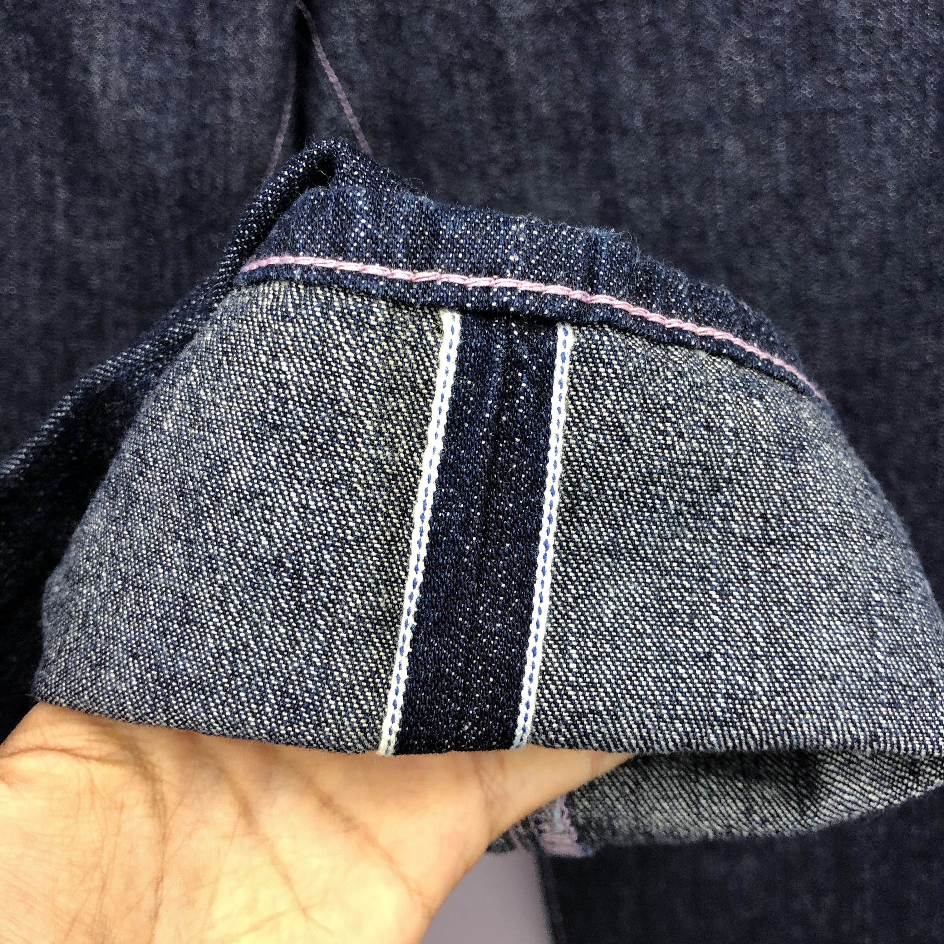 Studio D'Artisan Vintage NWT 90s Studio D'artisan Selvedge Blue Jeans Denim Size 26" / US 2 / IT 38 - 7 Thumbnail