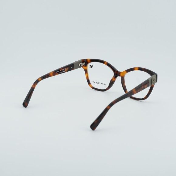 Longchamp Longchamp LO2755 230 Eyeglasses Havana 53mm Cat Eye Frame Size ONE SIZE - 4 Thumbnail