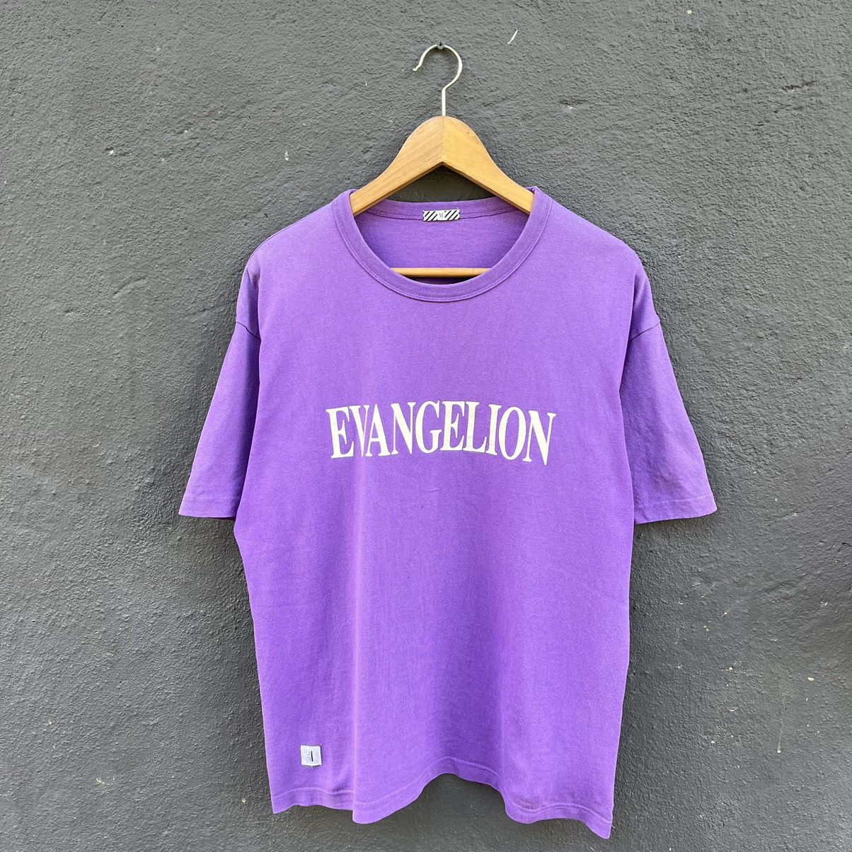 Anime Thrashed Faded Evangelion X Gu Anima Tee Size US M / EU 48-50 / 2 - 1 Thumbnail