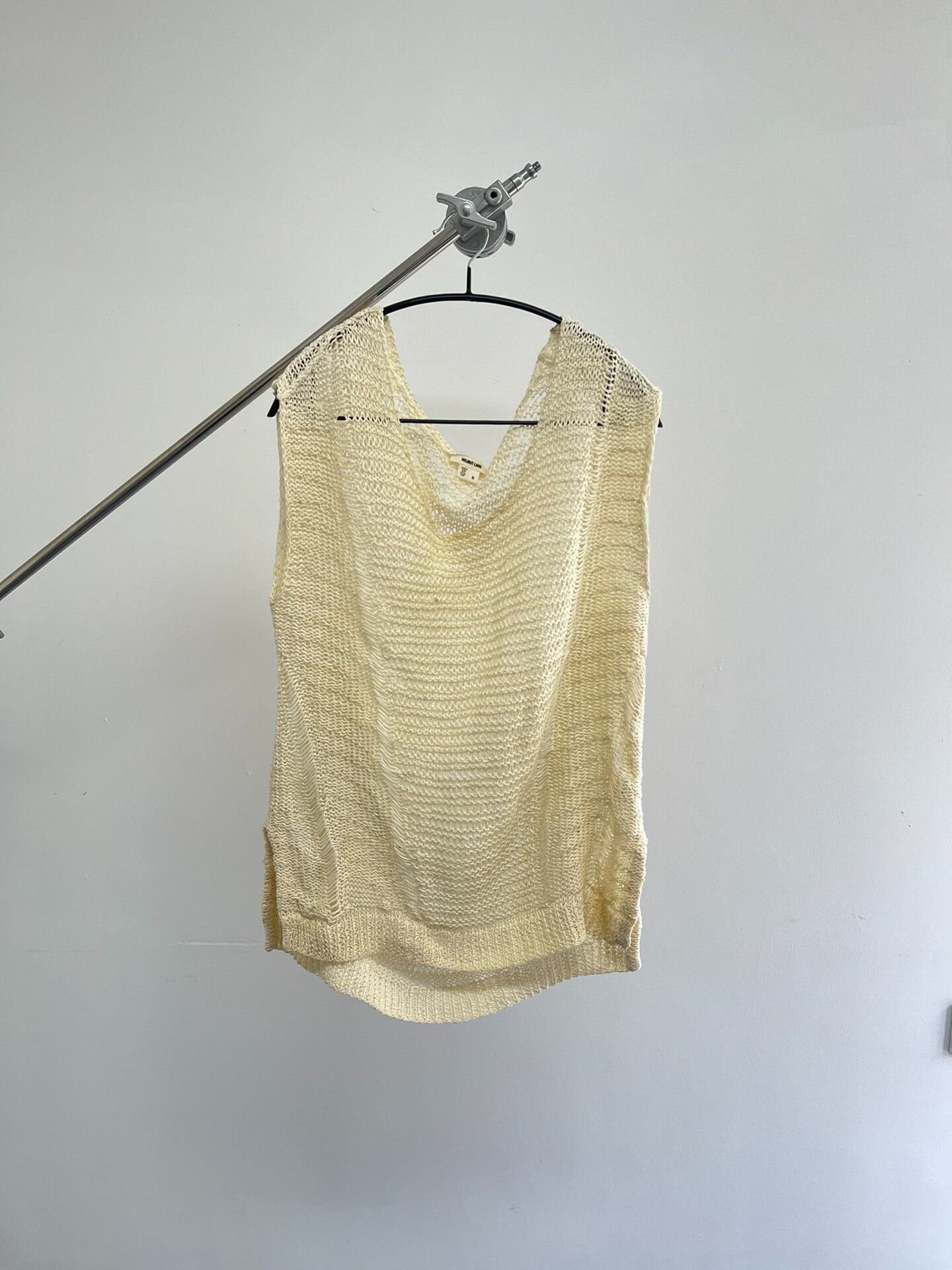 Helmut Lang Helmut Lang Hollow Knit Vest for Women Size M / US 6-8 / IT 42-44 - 1 Thumbnail