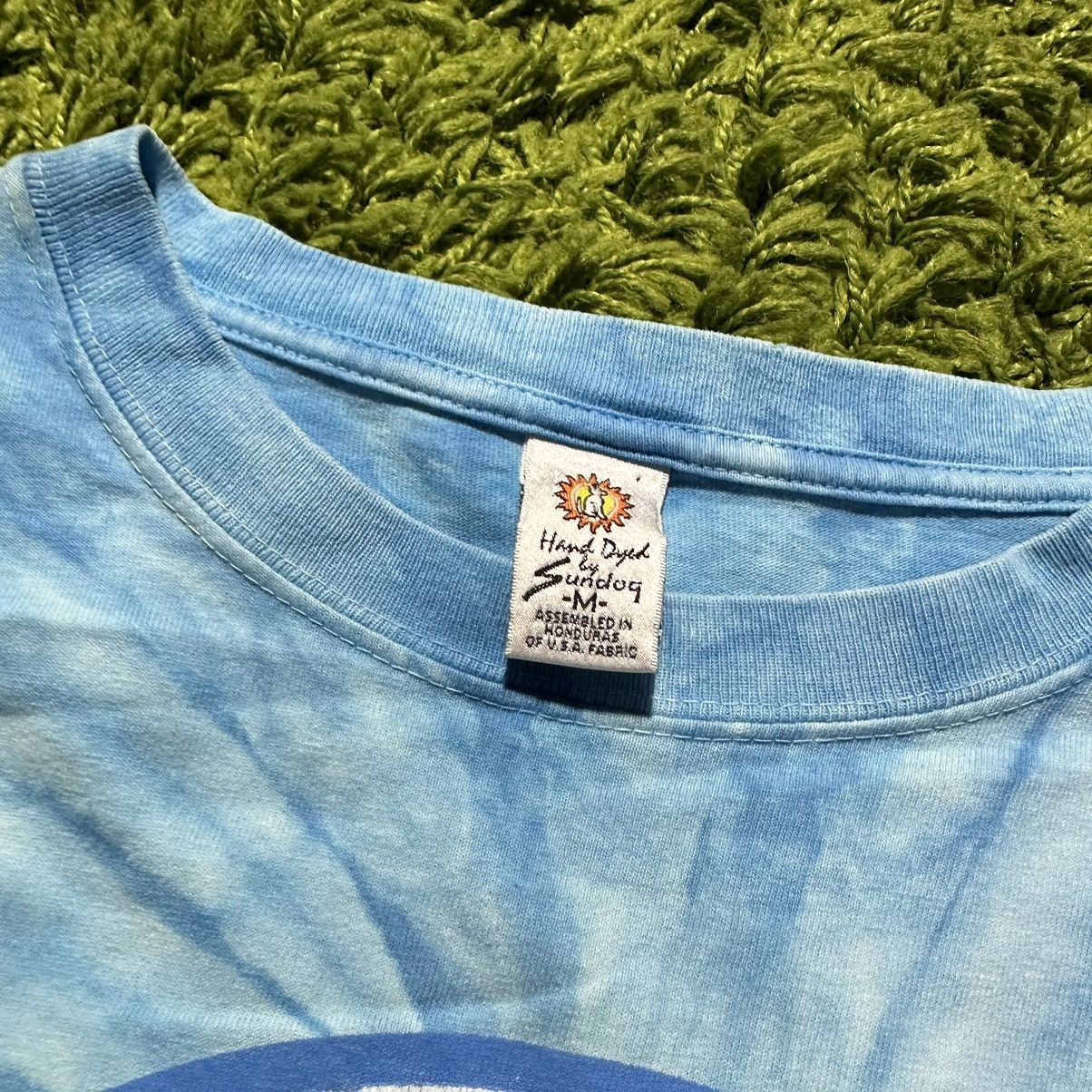 Band Tees × Vintage 90s Vintage Janis Joplin Tie Dye Tee Size US M / EU 48-50 / 2 - 4 Thumbnail