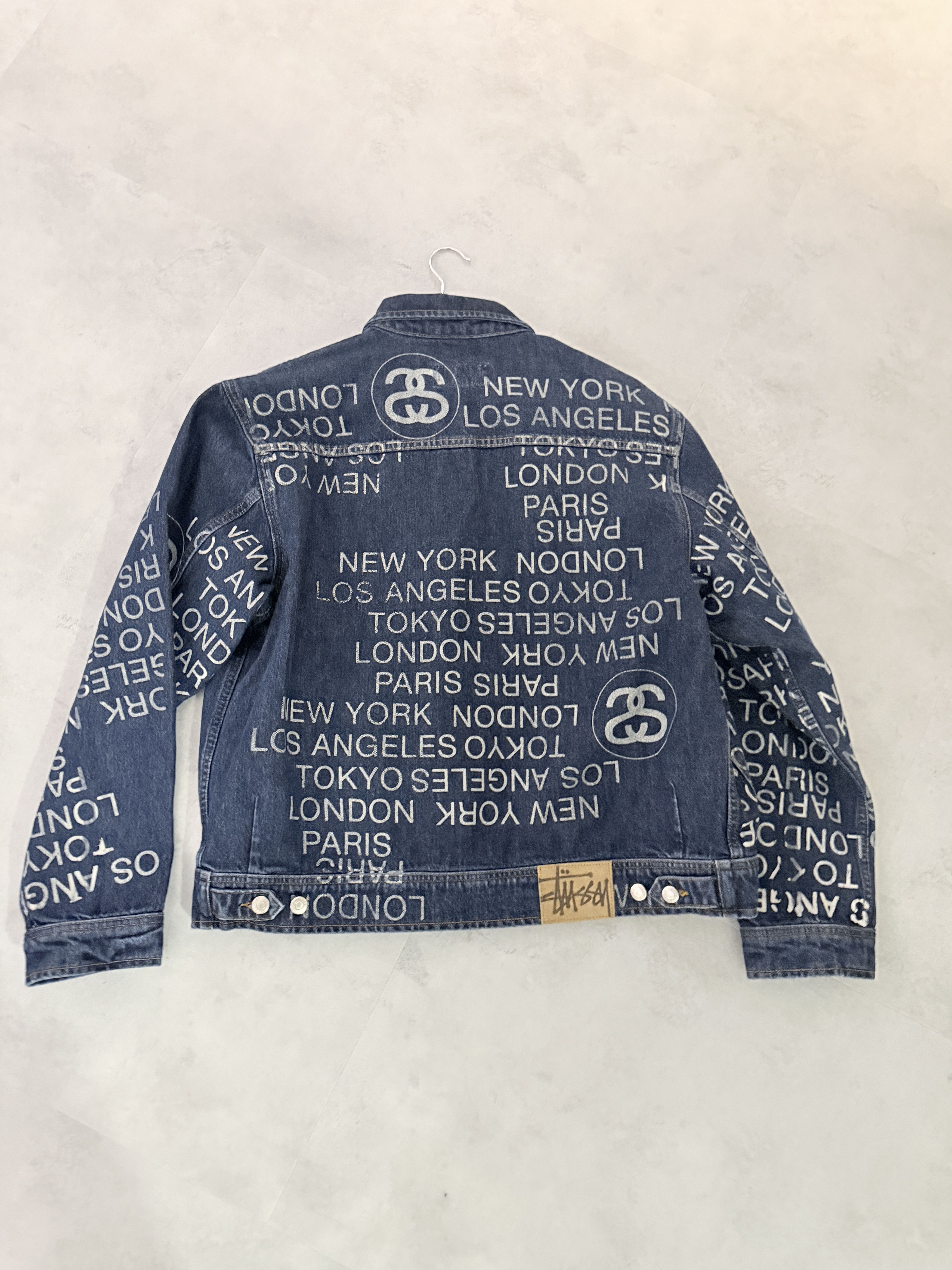 Stussy Stüssy Denim Zip Work Jacket Size US M / EU 48-50 / 2 - 3 Thumbnail