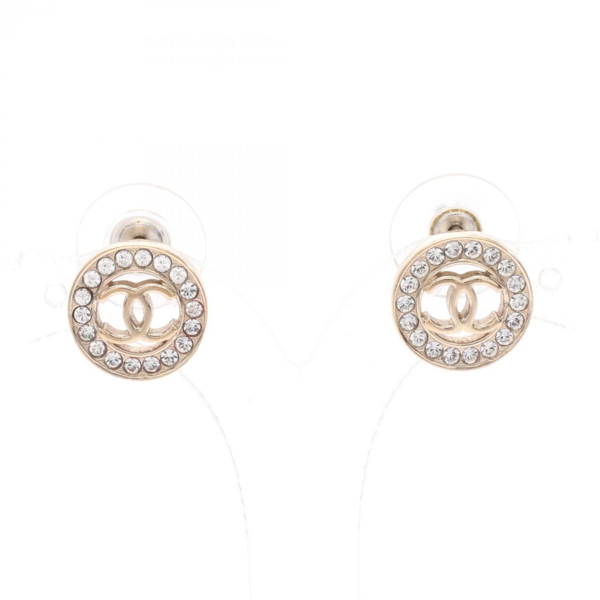 Chanel Chanel Logo CC earring Size ONE SIZE - 1 Thumbnail